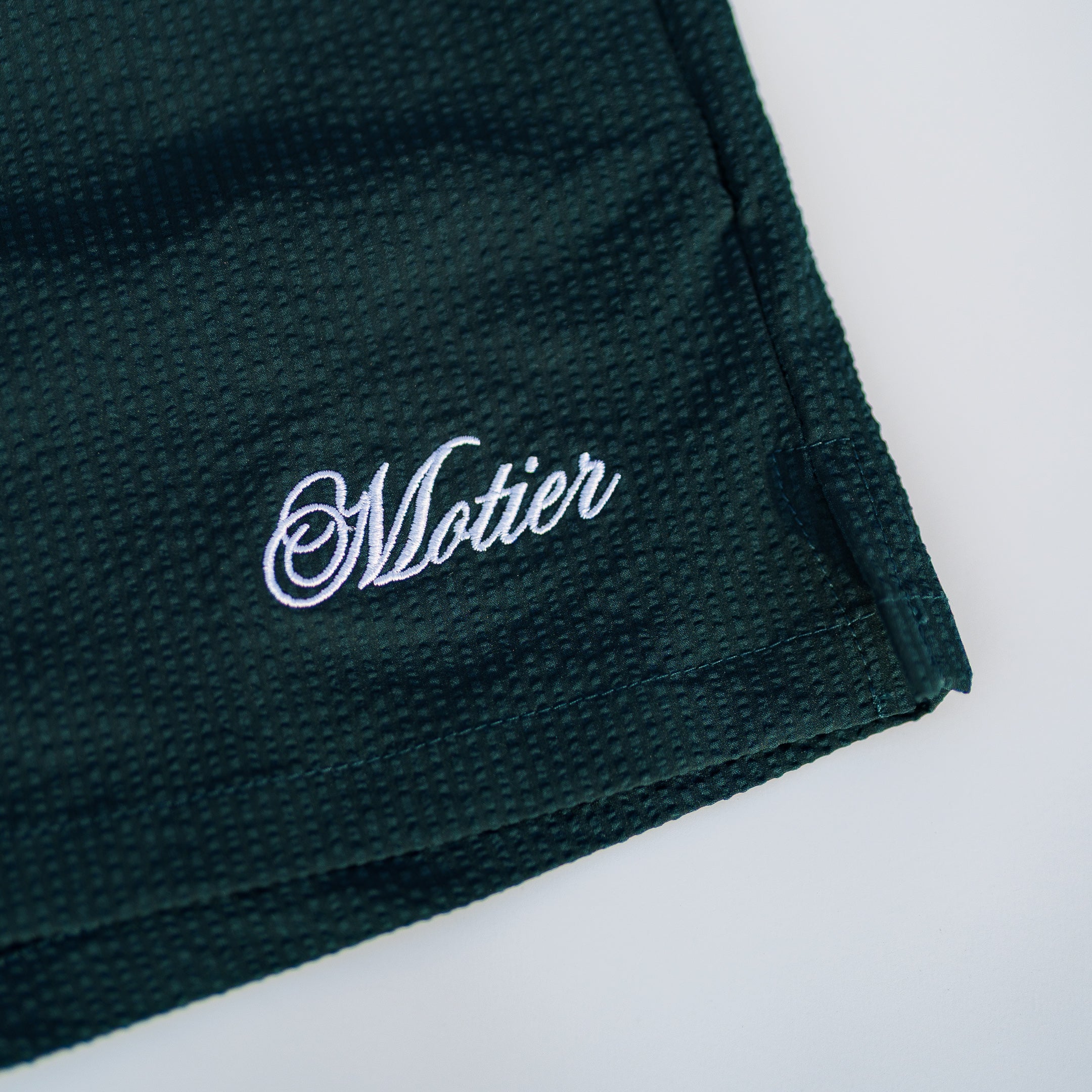 The Winston Seersucker Shorts (Pine)