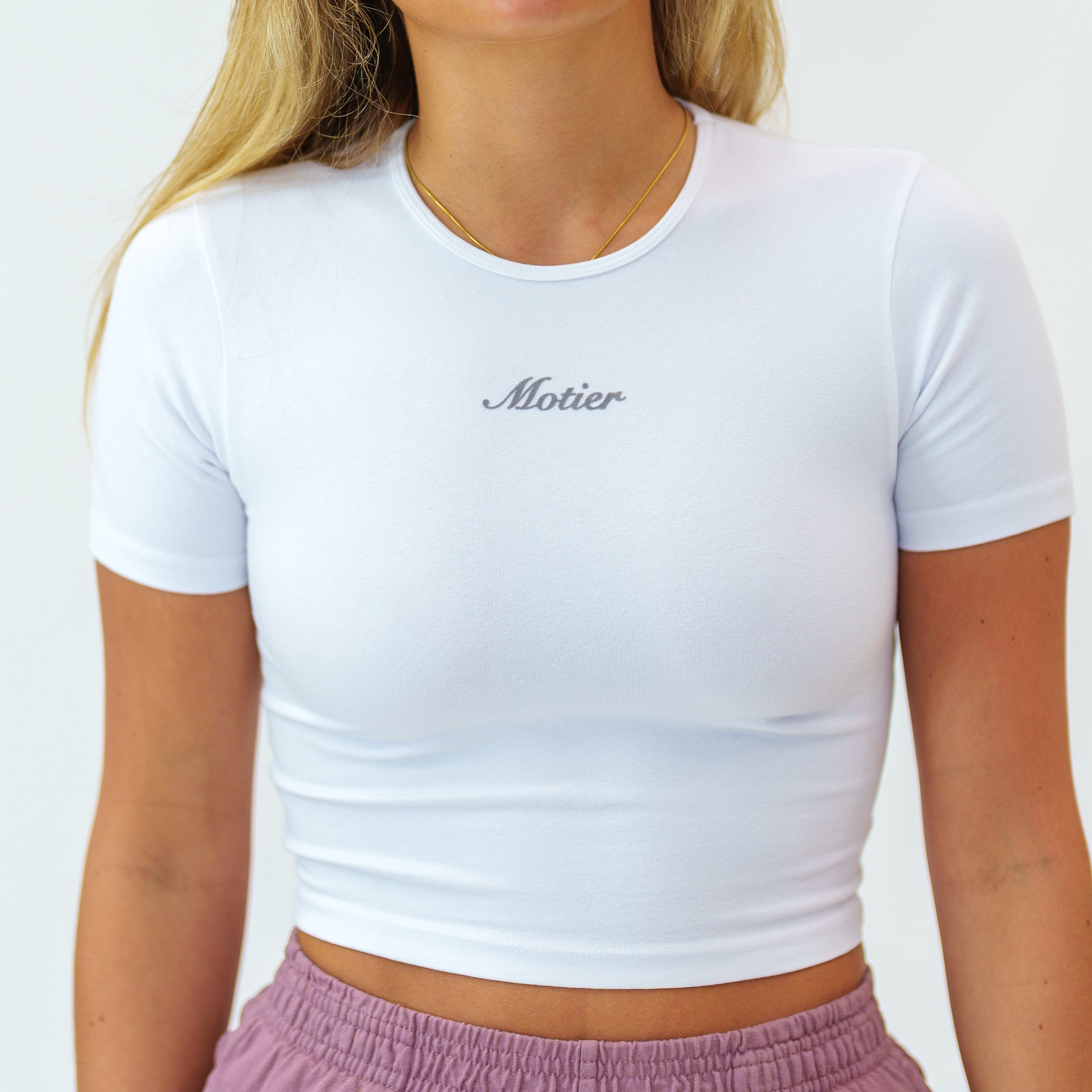 The Core Script Crop (White)