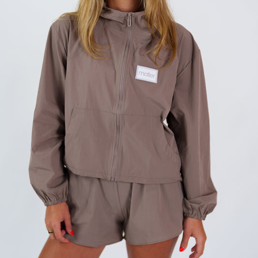 The Solace Full-Zip (Taupe)