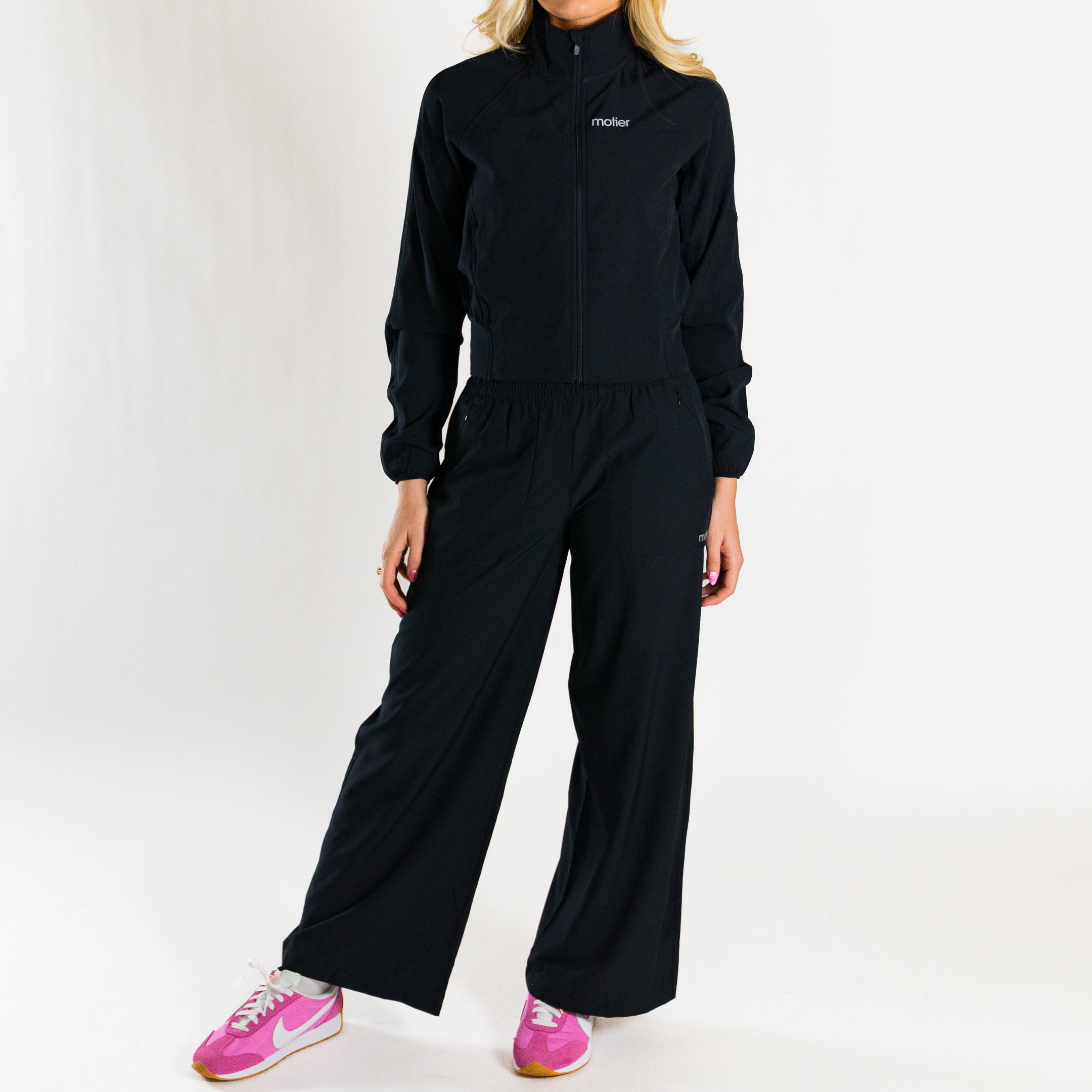 Women's Momentum Active Pants (Black) - Motier Lafayette 