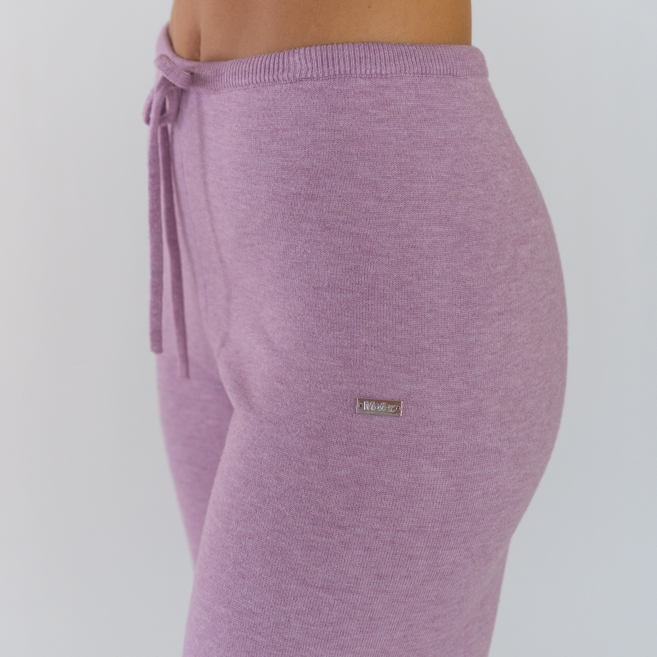 The Scarlett Knit Cardigan Set (Antique Lilac) - Motier Lafayette 