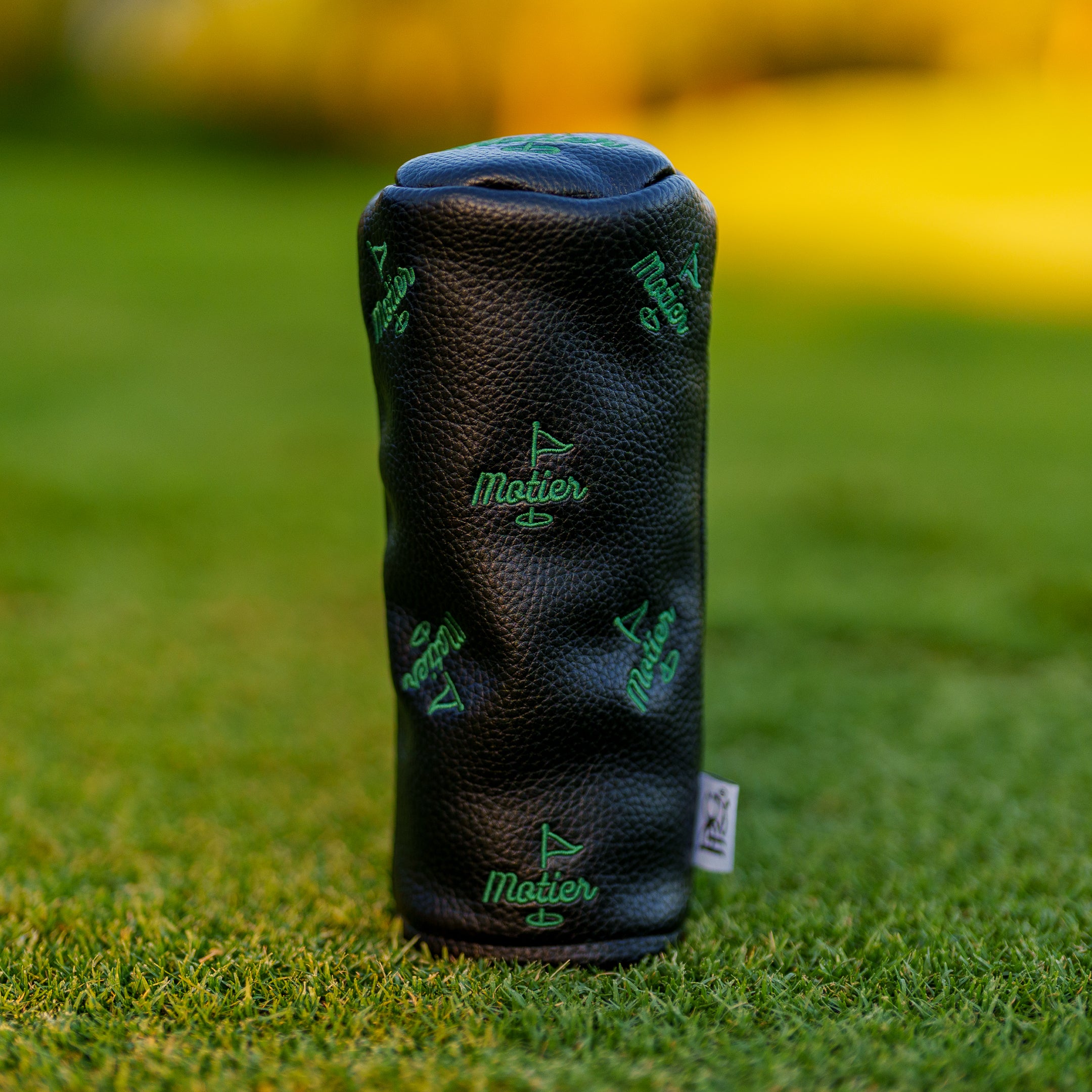The Motier Pin Barrel Fairway Wood Headcover (Black) - Motier Lafayette 