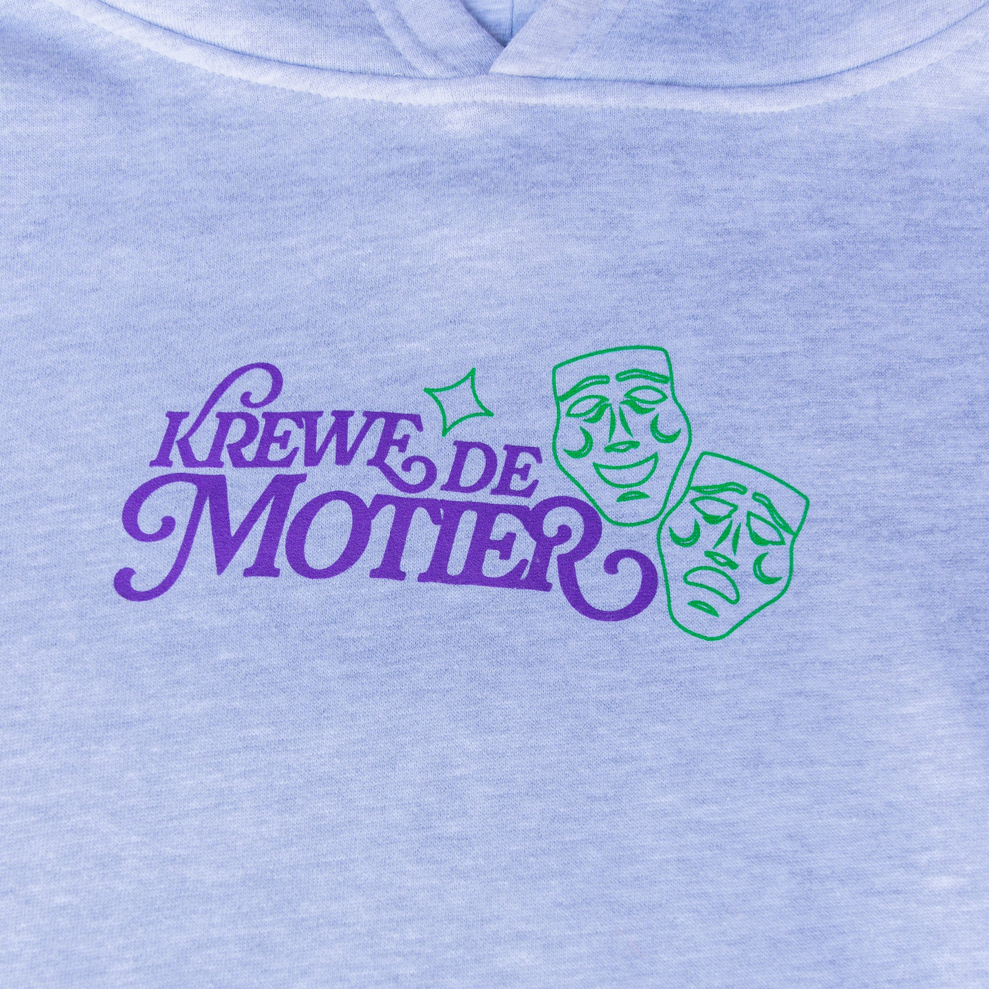 The Youth Krewe De Motier 2025 Hoodie (Grey) - Motier Lafayette 