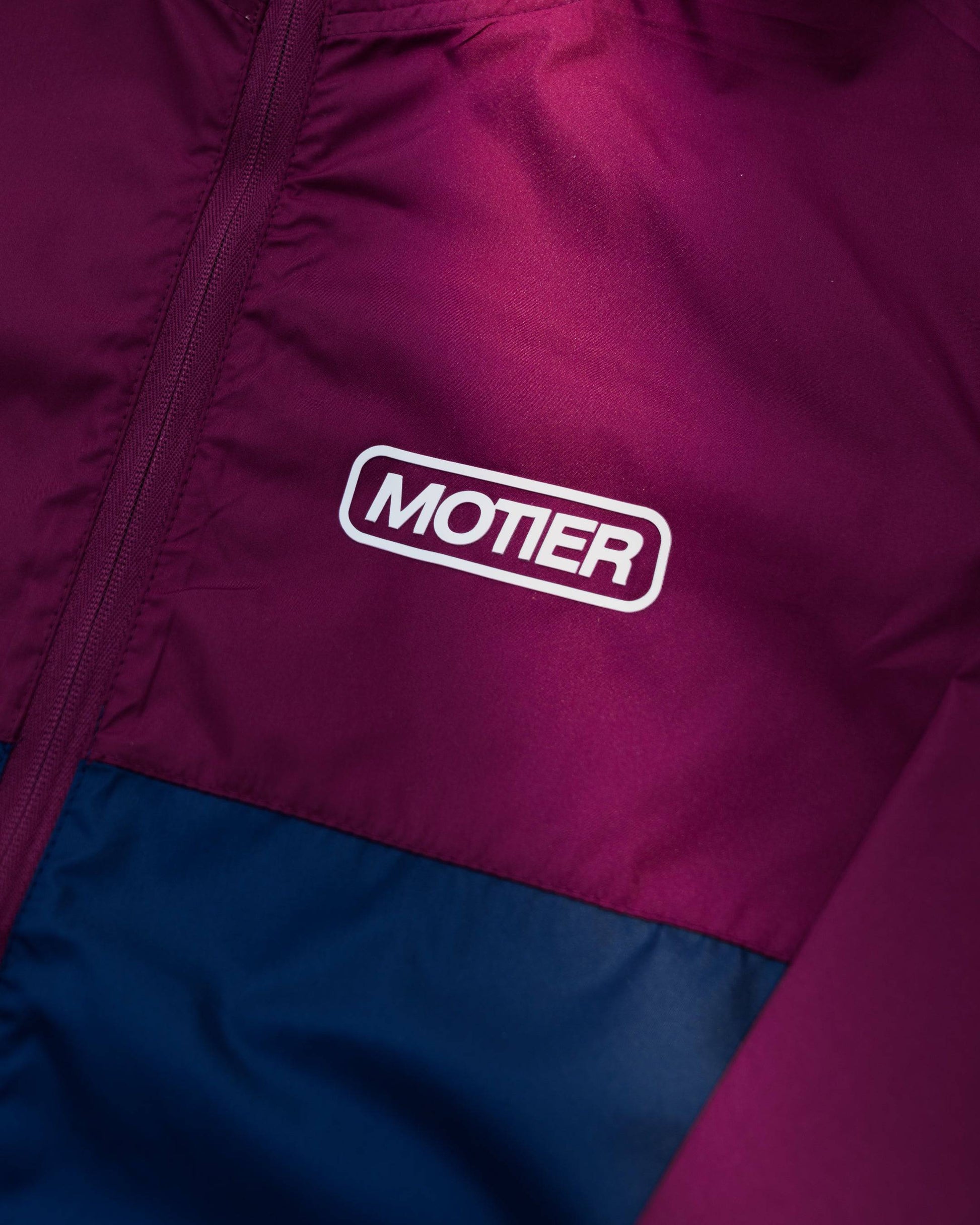 The Youth Anorak (Maroon/Navy) - Motier Lafayette 
