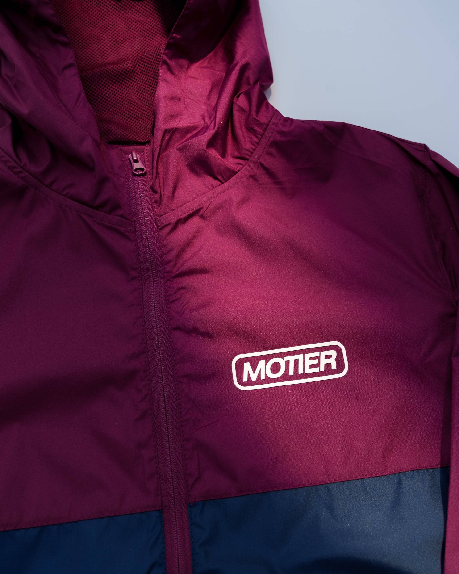 The Youth Anorak (Maroon/Navy) - Motier Lafayette 