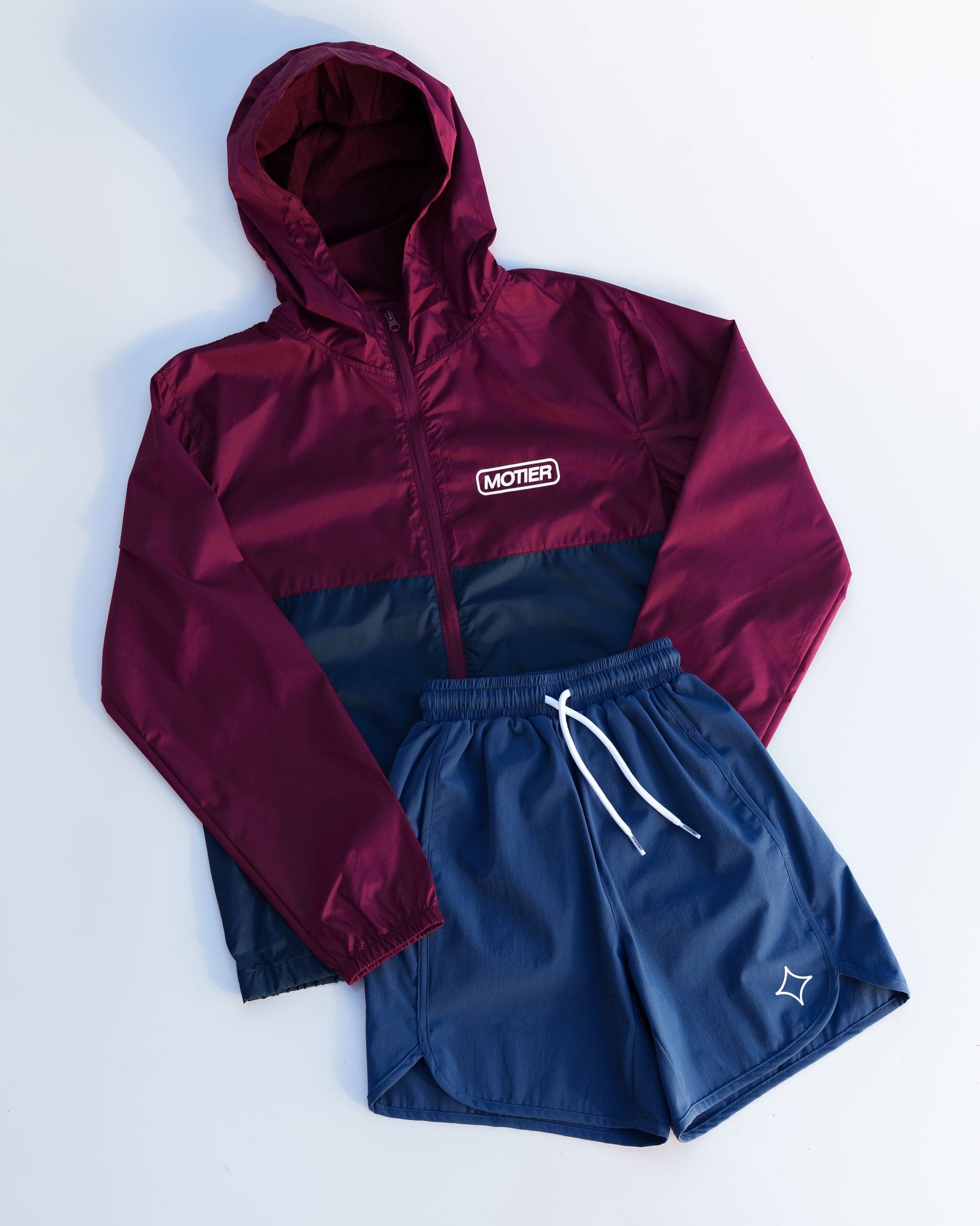 The Youth Anorak (Maroon/Navy) - Motier Lafayette 