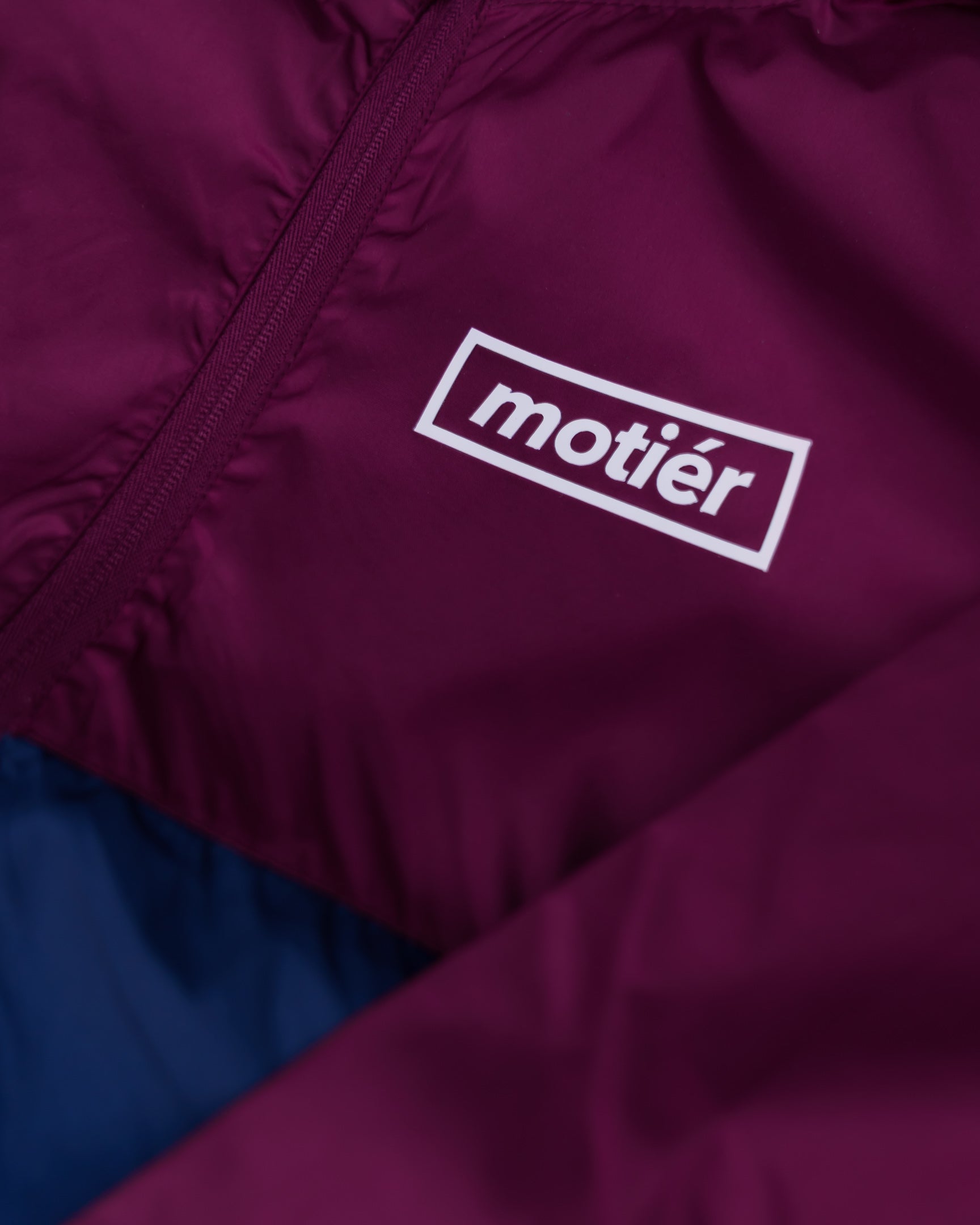 The Youth Box Logo Anorak (Maroon/Navy)