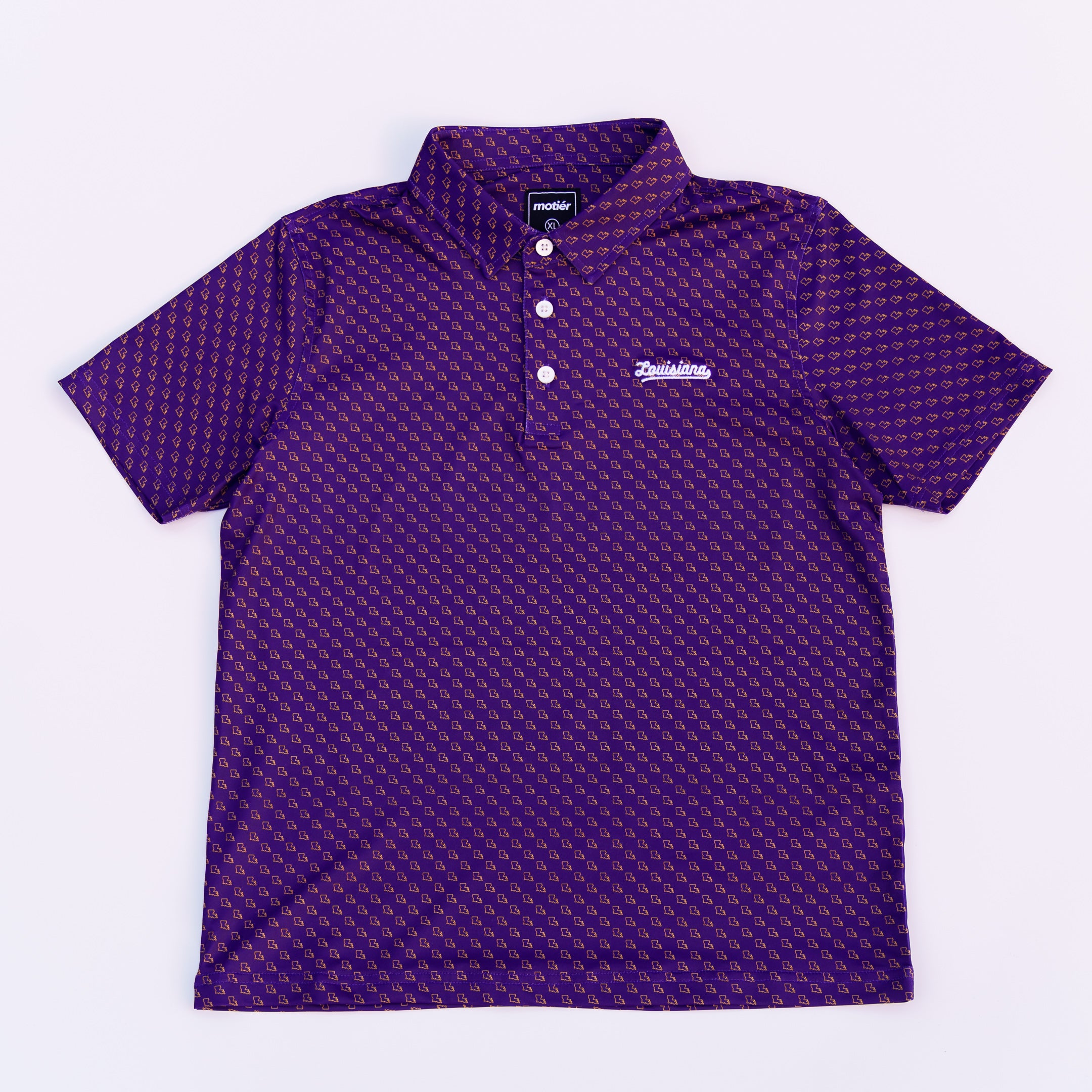 The Louisiana Youth Tour Polo (Purple)