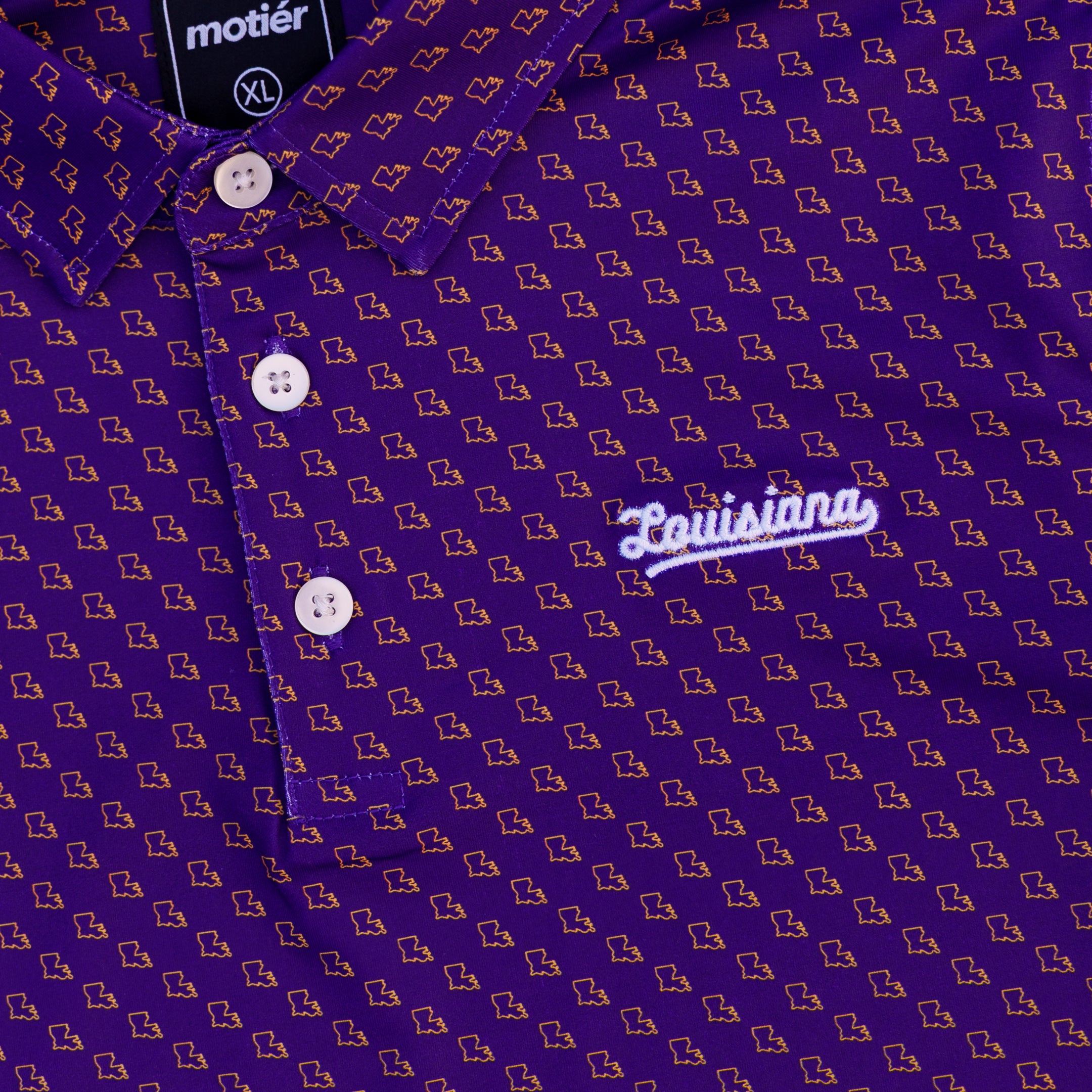The Louisiana Youth Tour Polo (Purple)