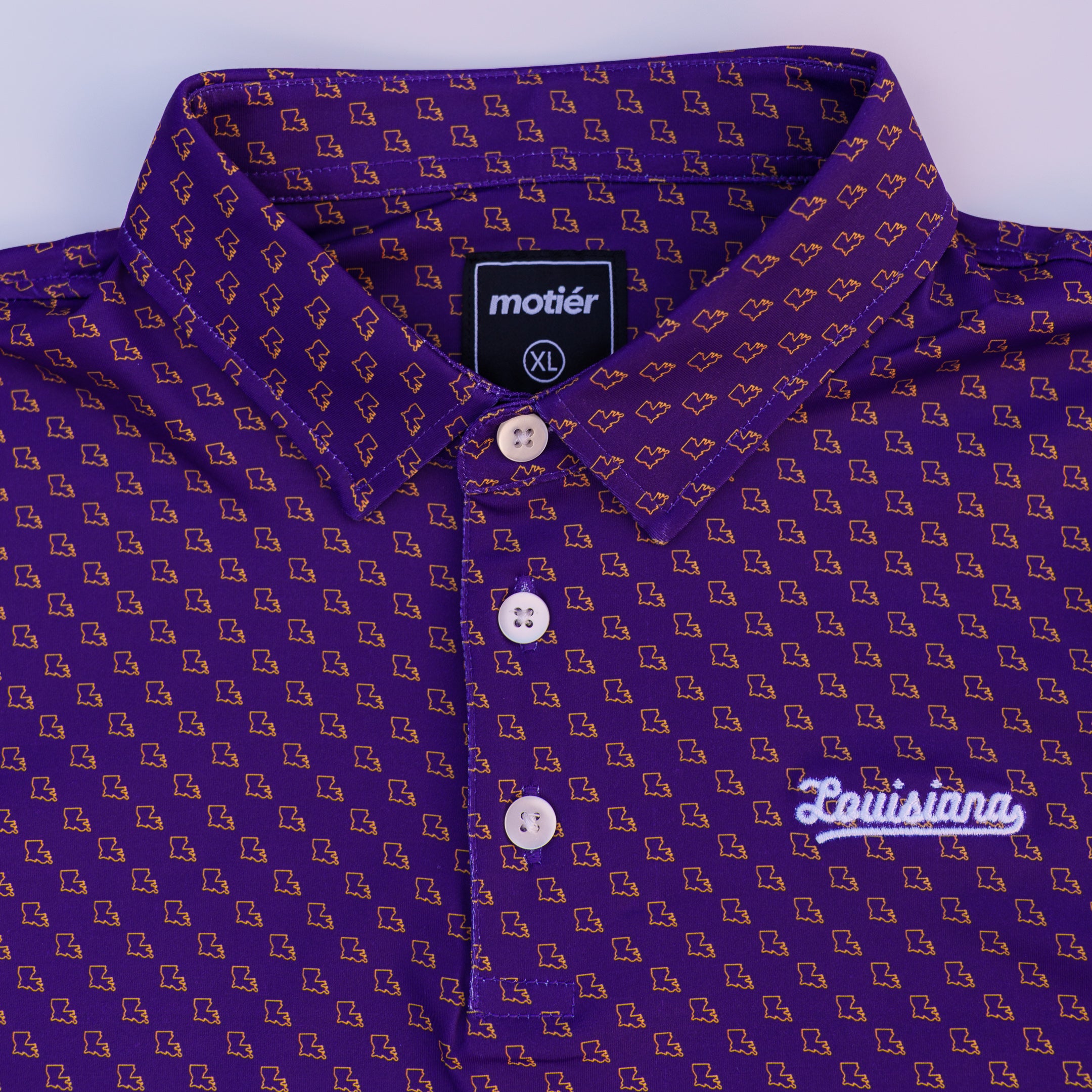 The Louisiana Youth Tour Polo (Purple)