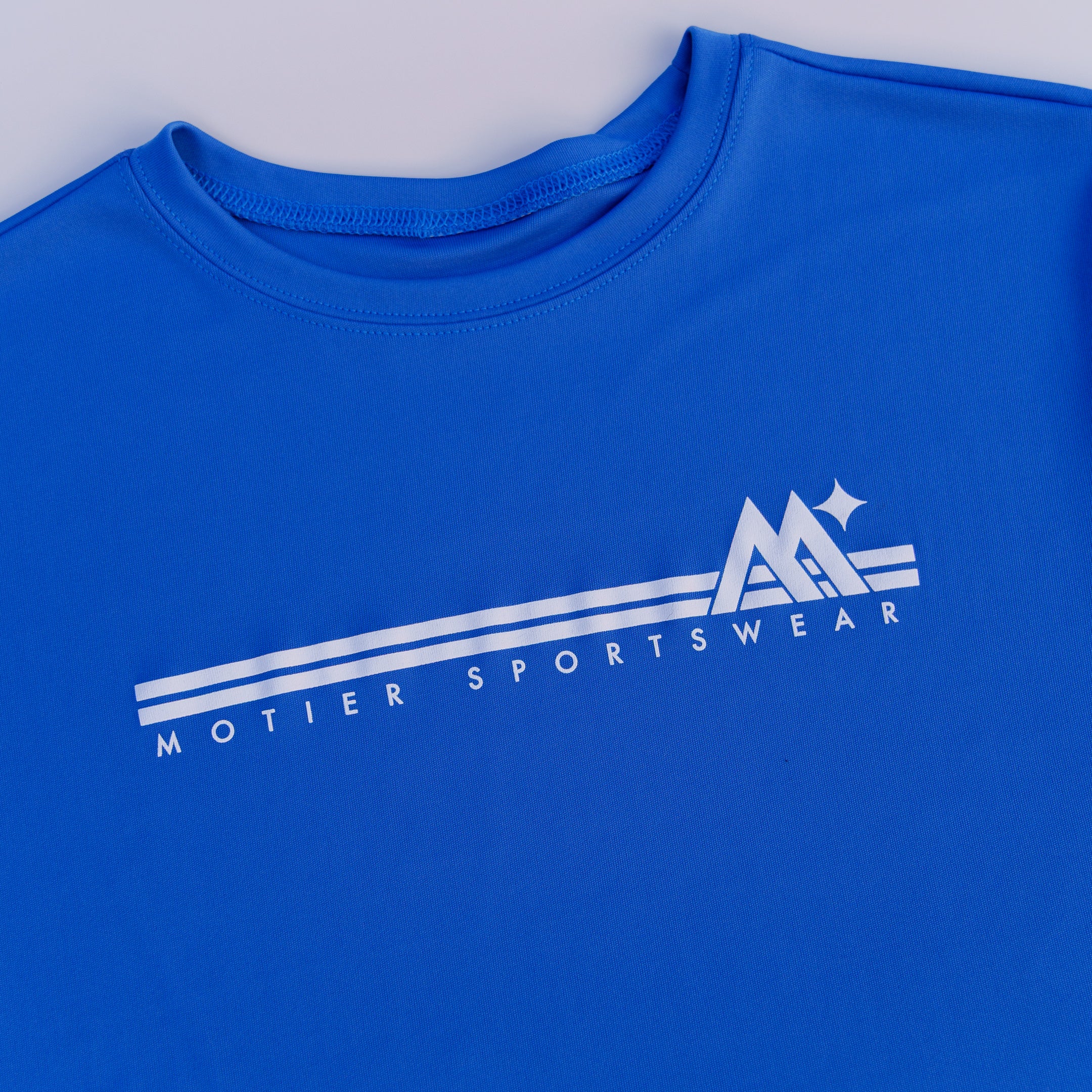 Youth Two-Stripe 2.0 Active Tee (Royal)