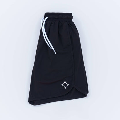 Youth Refined Active Shorts (Onyx) - Motier Lafayette 