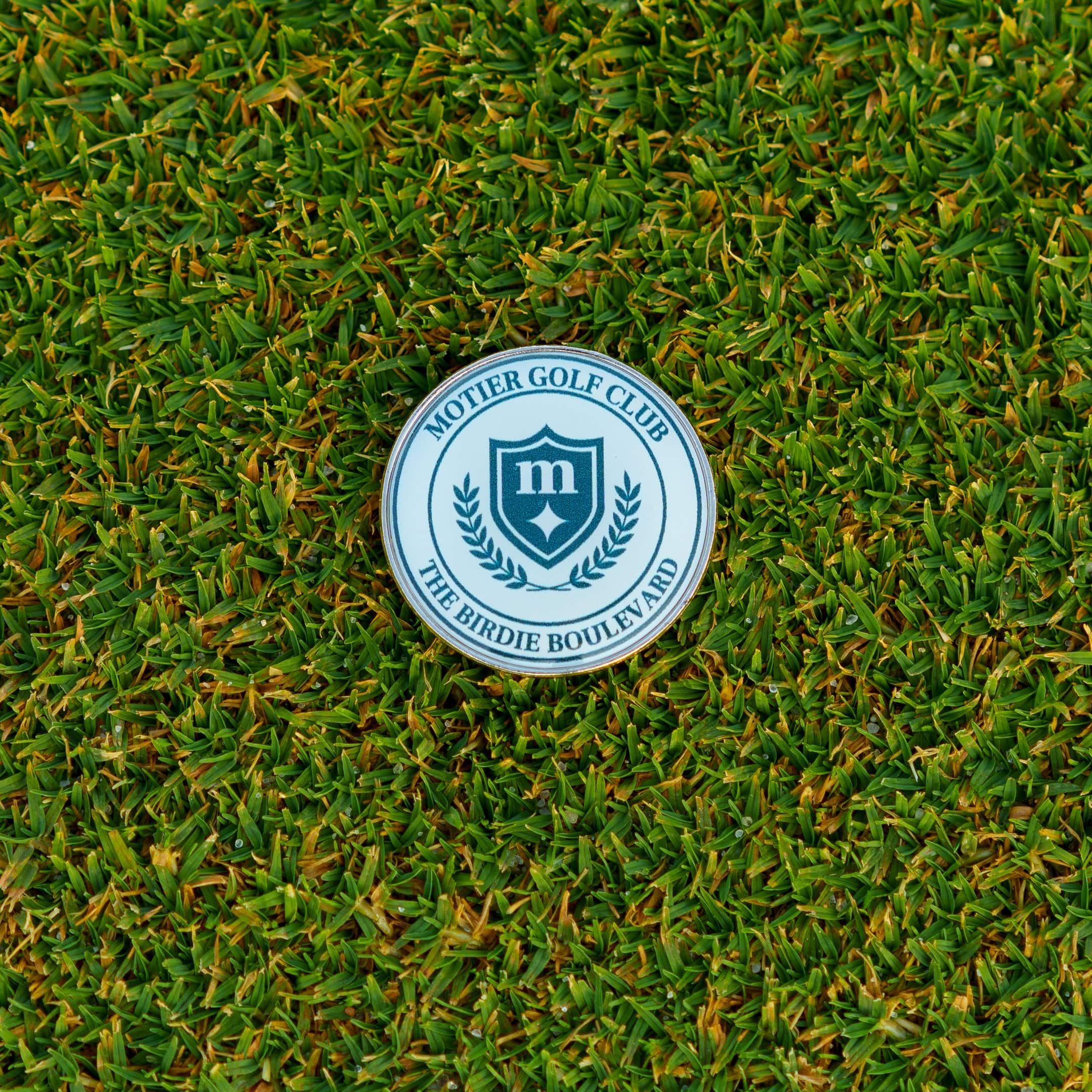 Motier Birdie Boulevard Metal Ball Marker - Motier Lafayette 