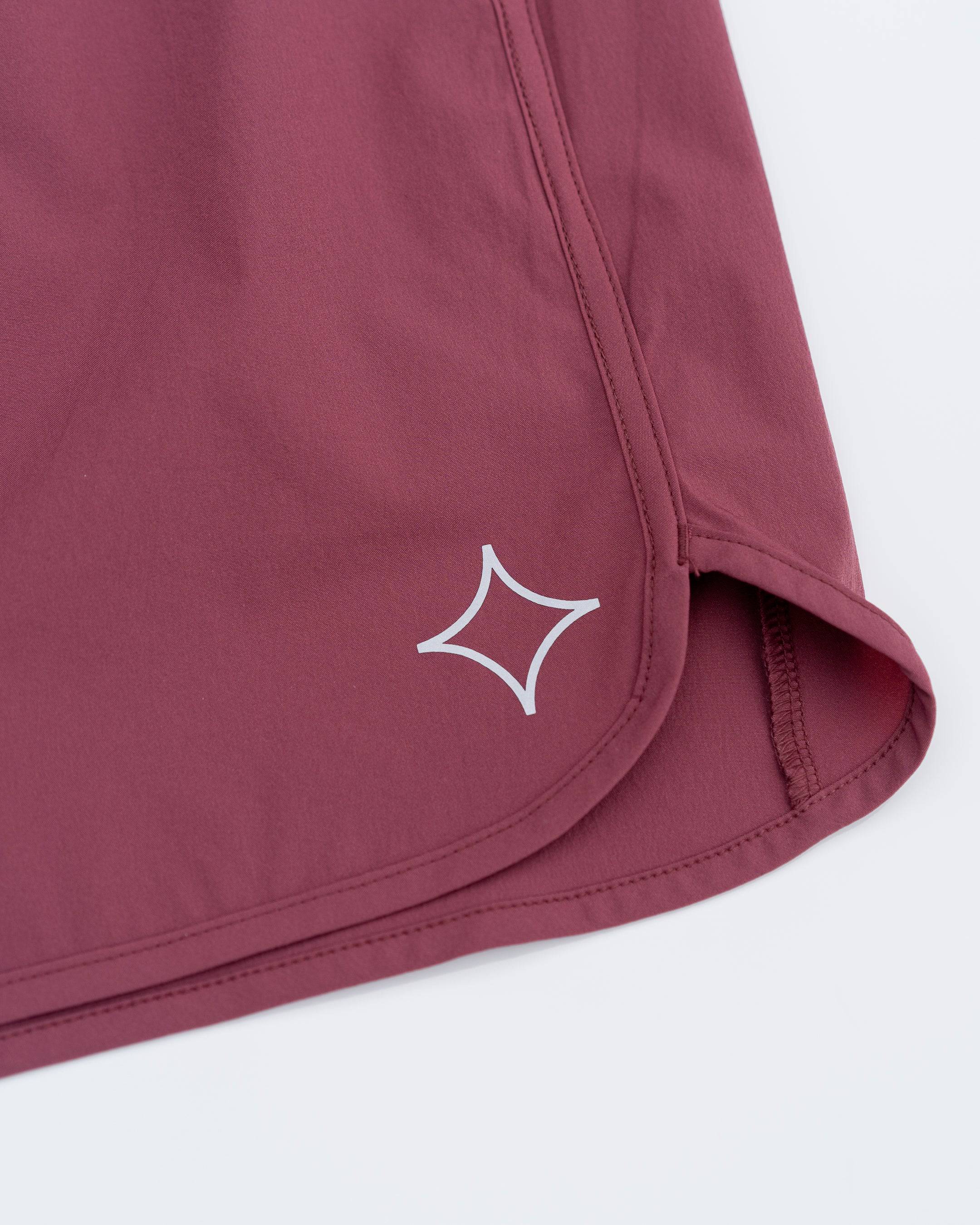Refined Active Shorts (Lt. Maroon) - Motier Lafayette 