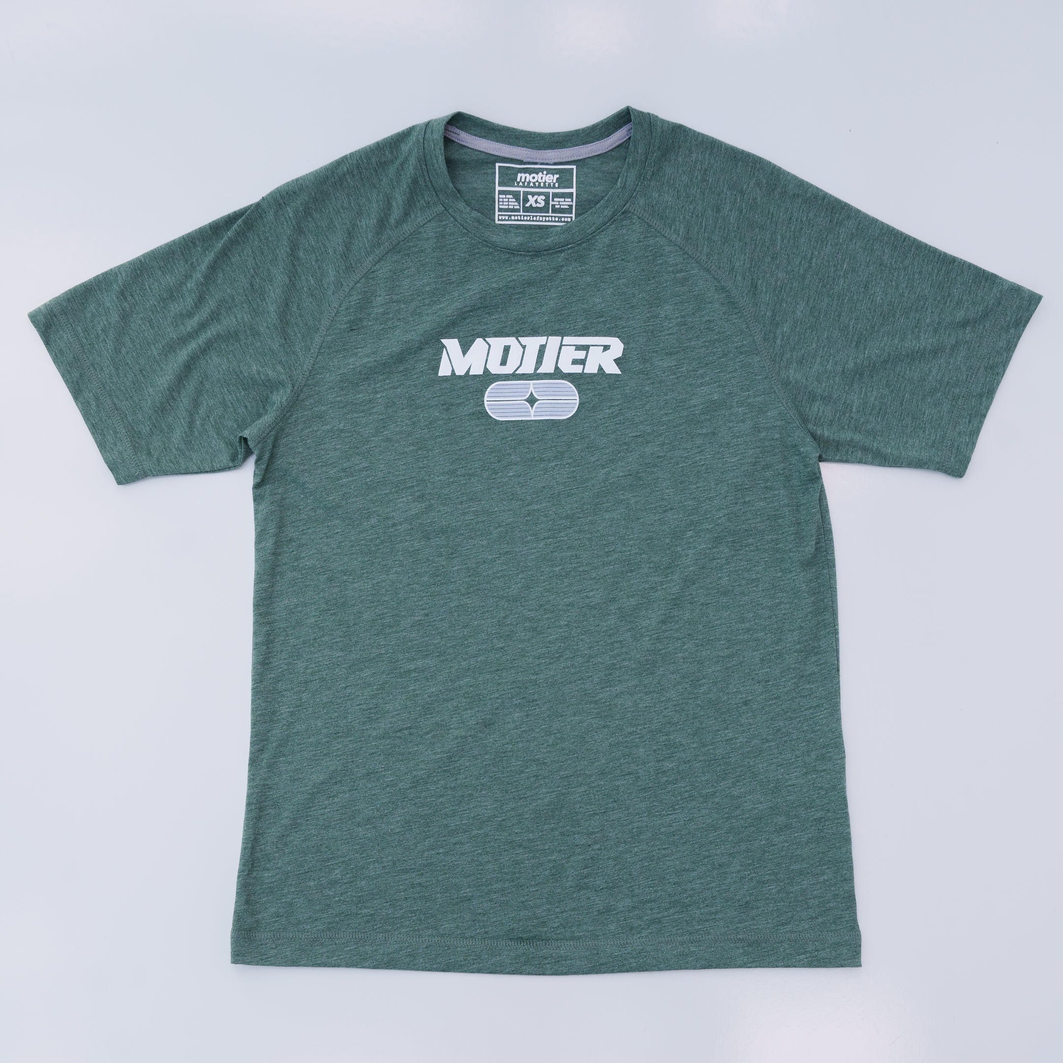 Men's Axis Active Tee (Forest Green) - Motier Lafayette 
