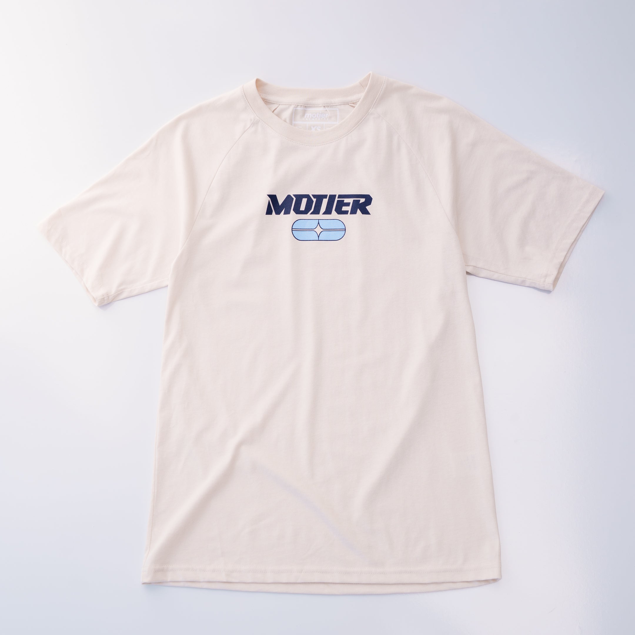 Men's Axis Active Tee (Cream) - Motier Lafayette 