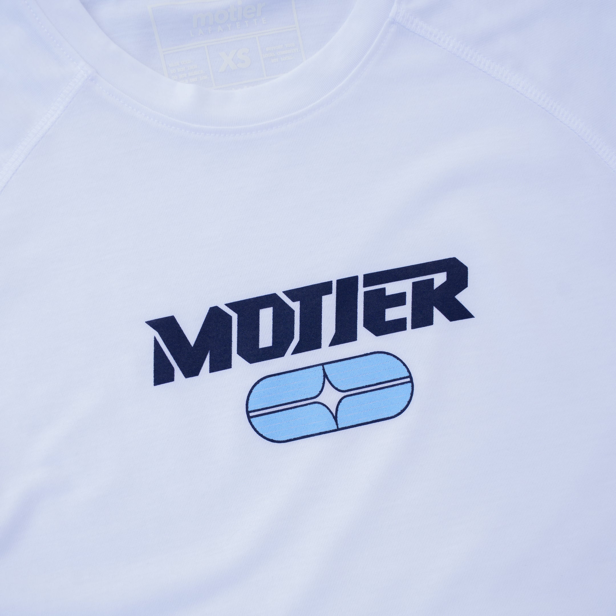 Men's Axis Active Tee (White) - Motier Lafayette 