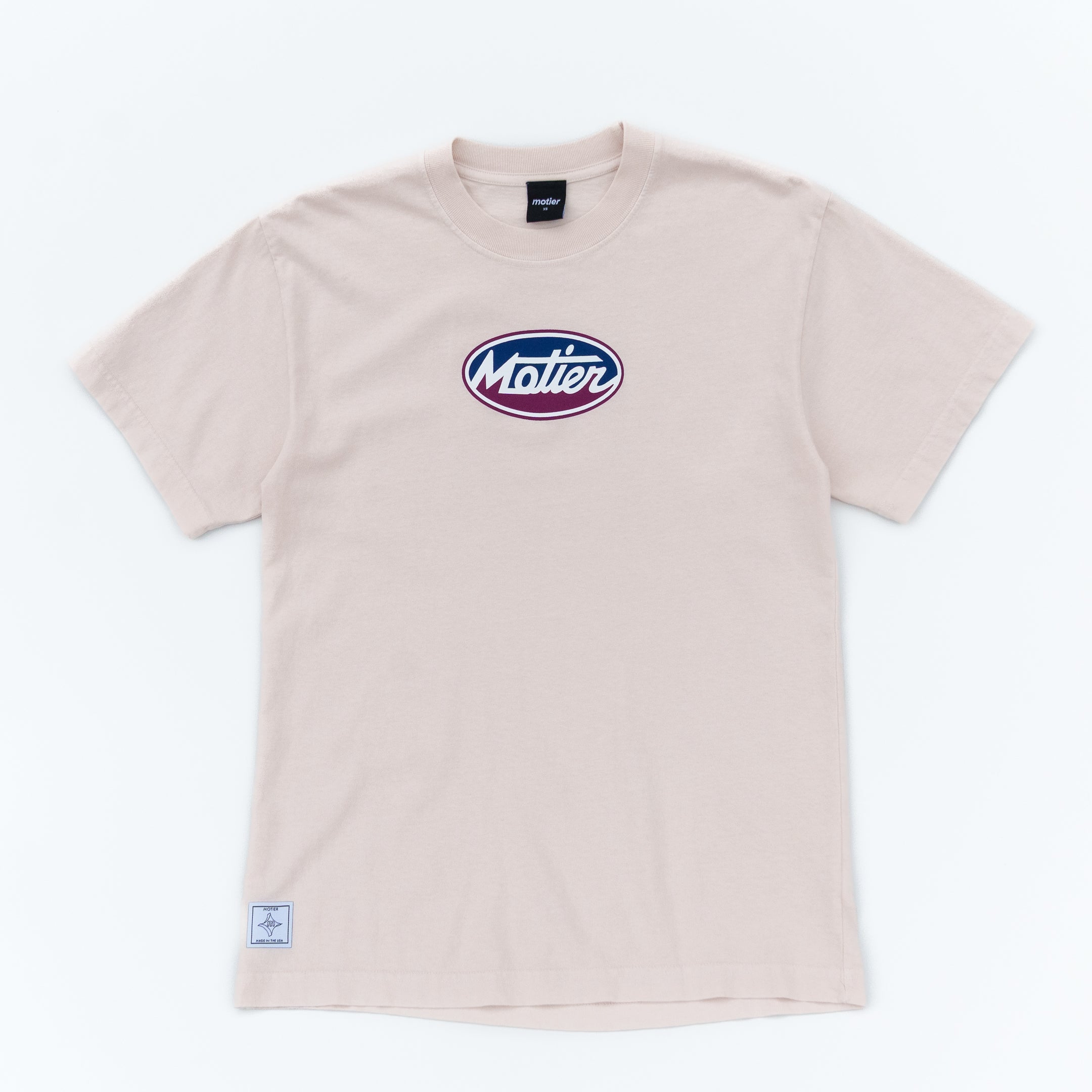 The Back of the Depot Premium Luxe Tee (White Sand) - Motier Lafayette 