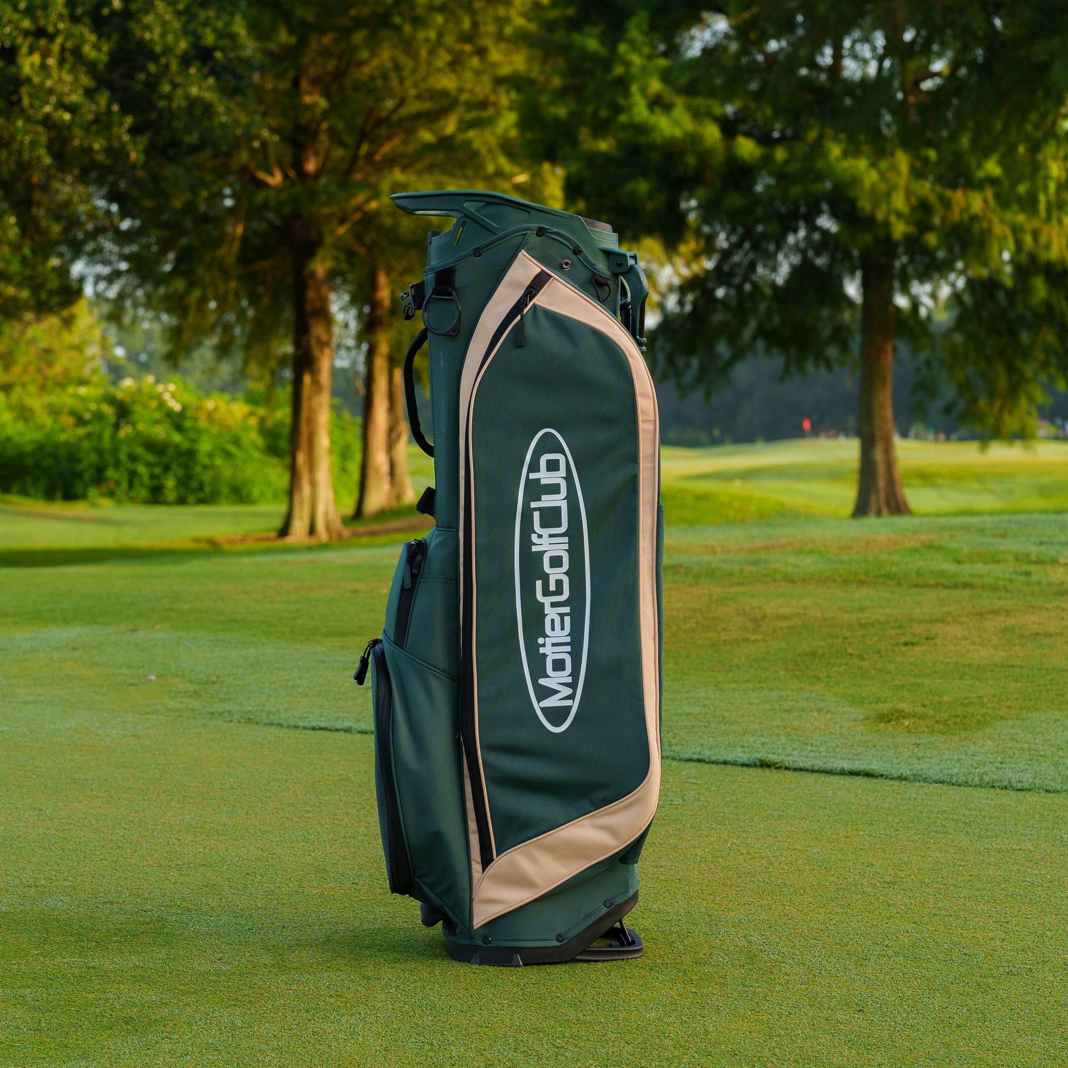 The Motier Fairway C Callaway Tour Golf Bag (Pine/Tan)