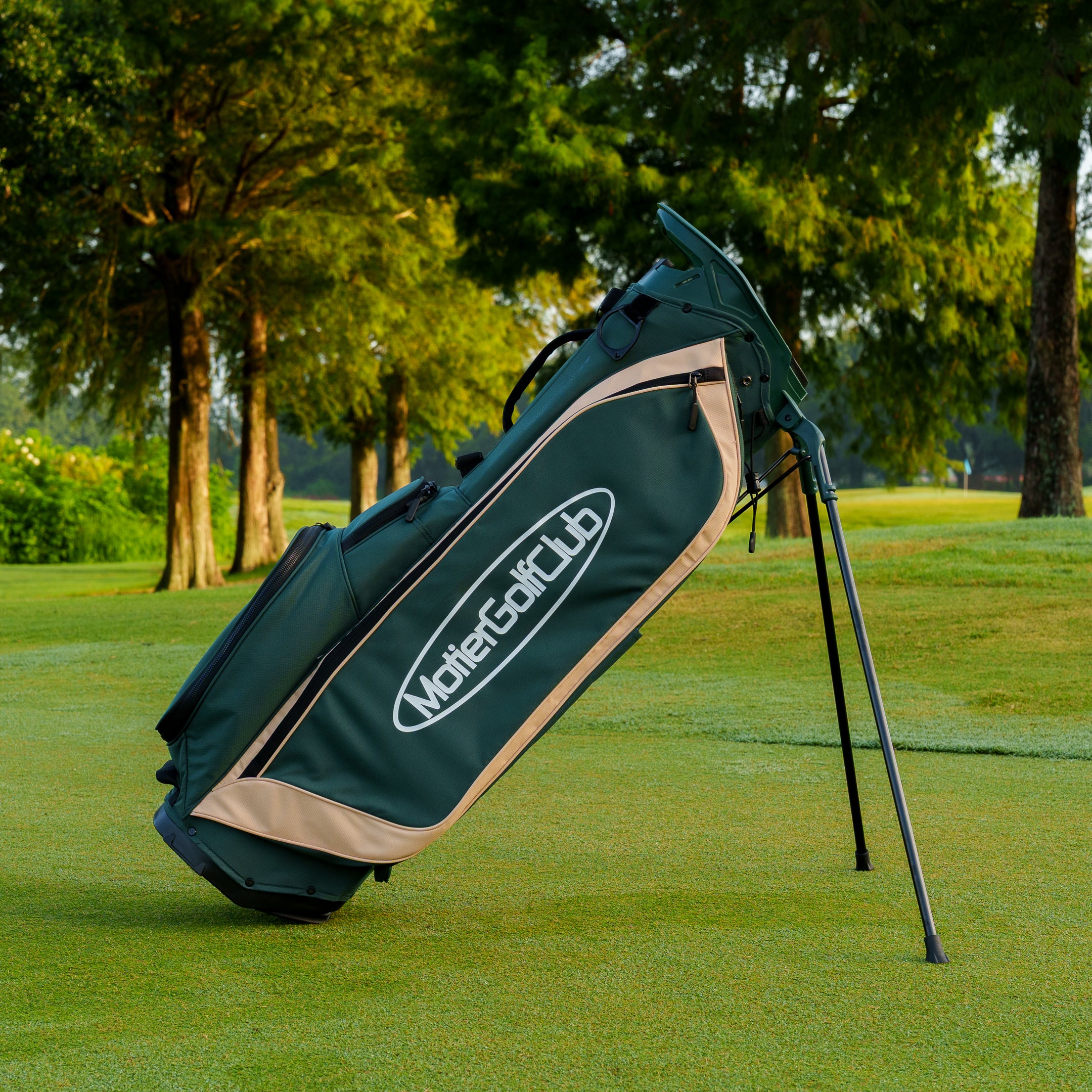 The Motier Fairway C Callaway Tour Golf Bag (Pine/Tan)