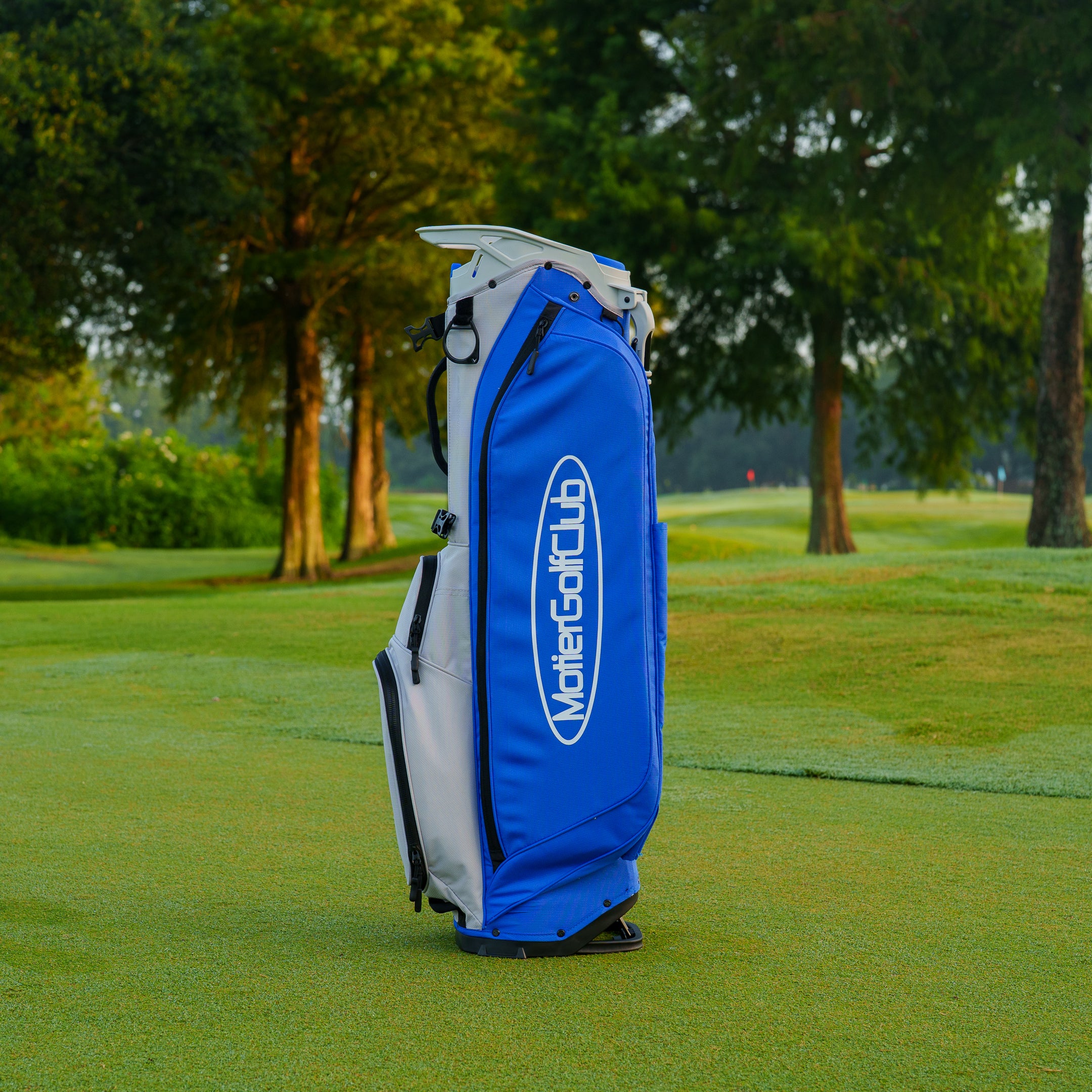 The Motier Fairway C Callaway Tour Golf Bag (Silver/Neptune)