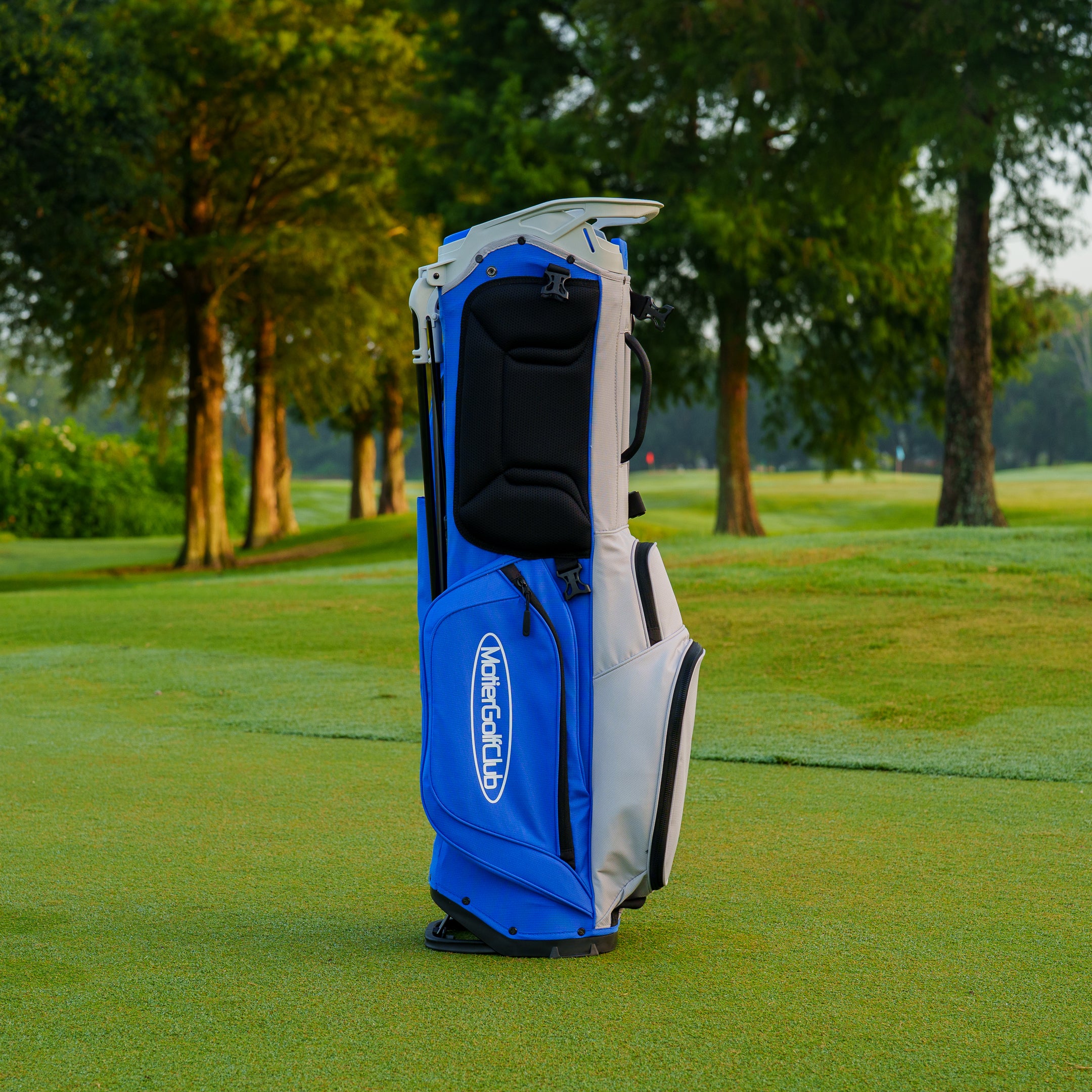 The Motier Fairway C Callaway Tour Golf Bag (Silver/Neptune)