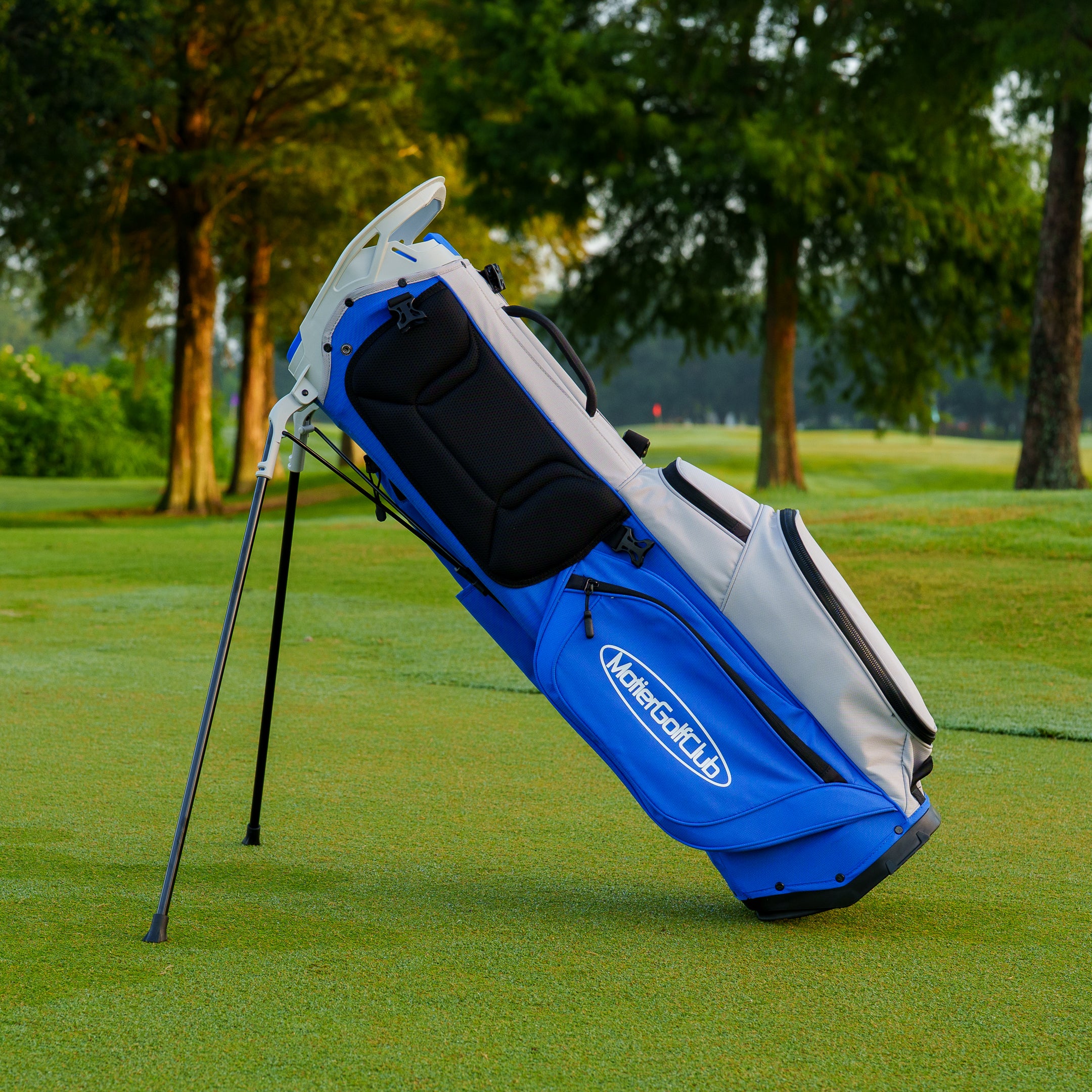 The Motier Fairway C Callaway Tour Golf Bag (Silver/Neptune)