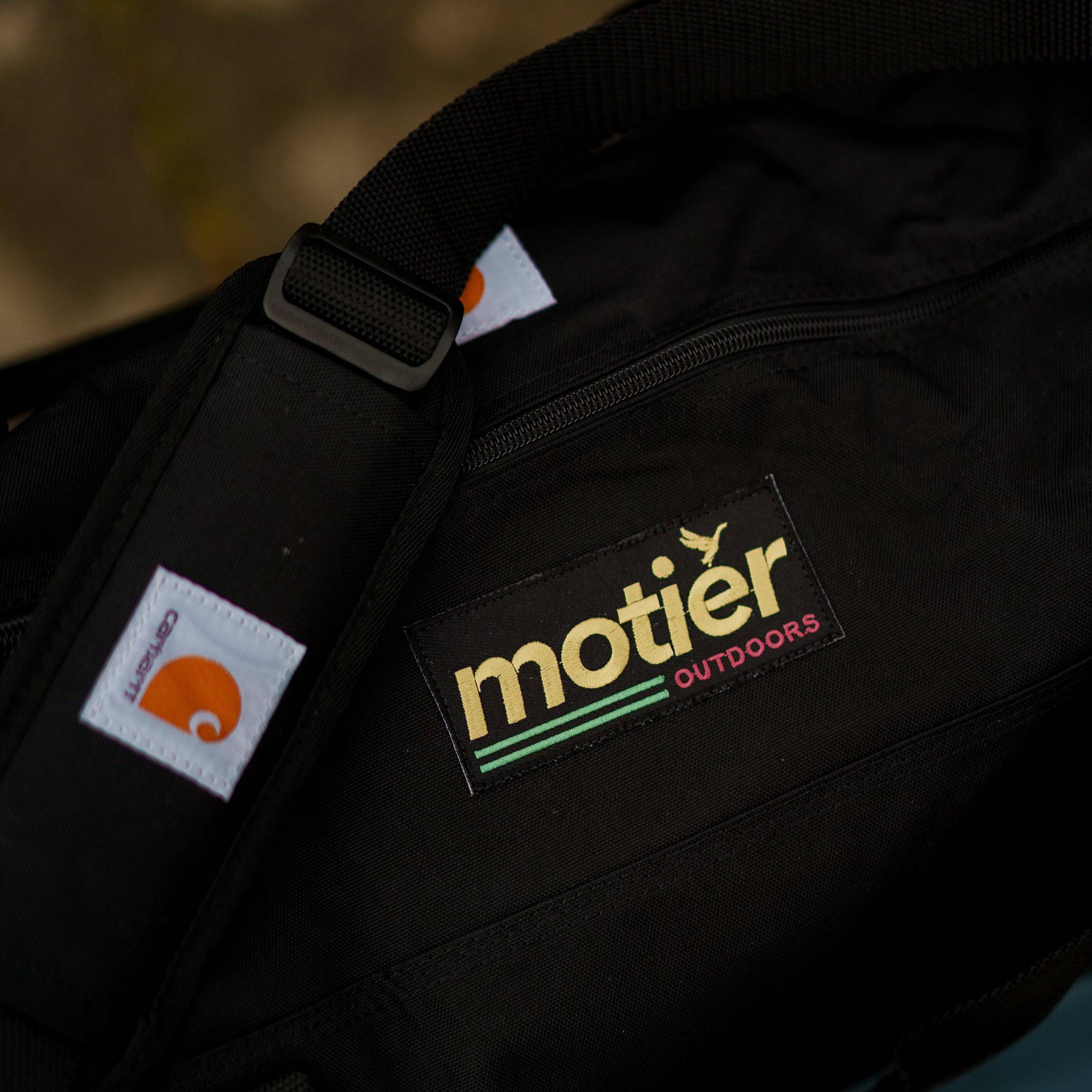 The Motier Outdoors Duffle Bag (Black) - Motier Lafayette 