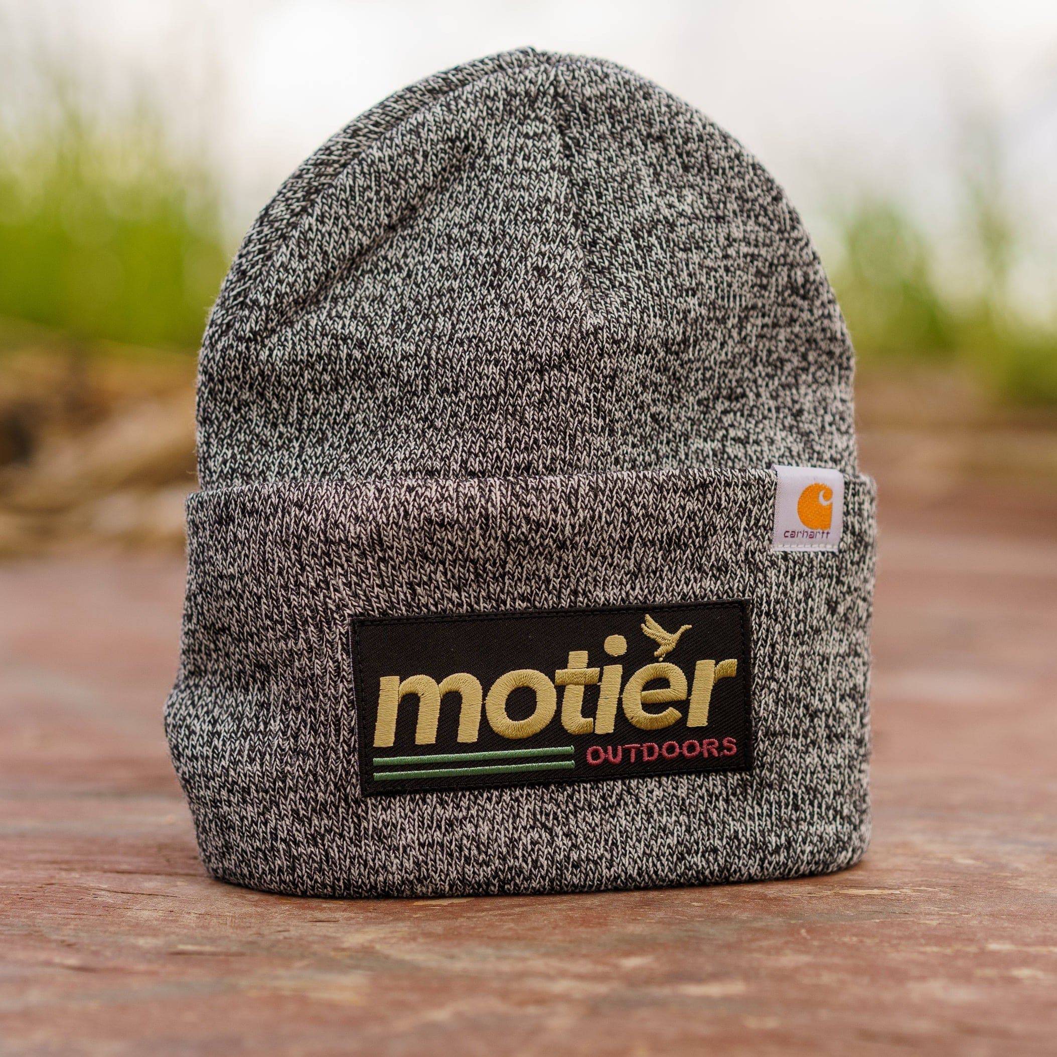 Motier Outdoors Carhartt Beanie (Salt and Pepper) - Motier Lafayette 