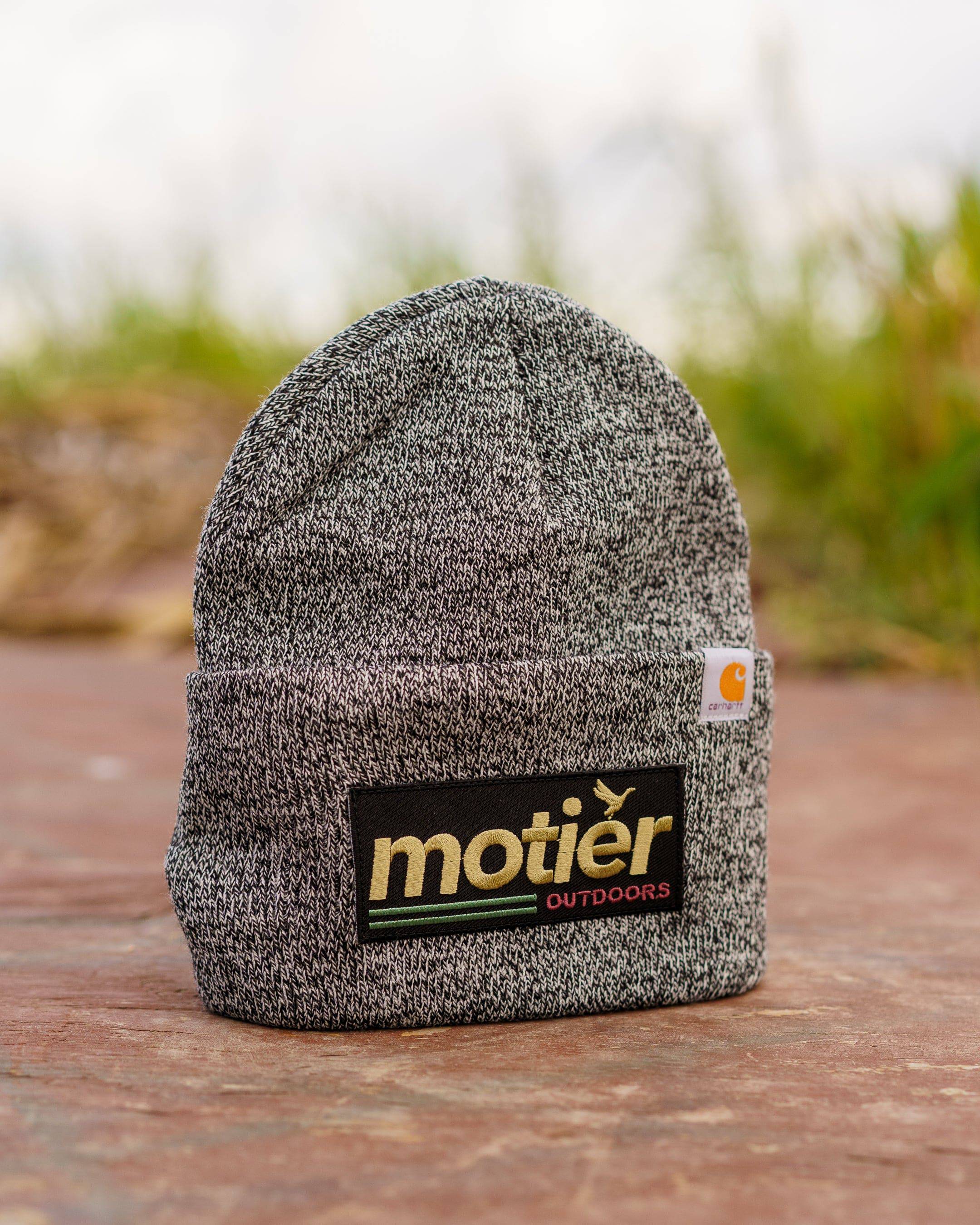 Motier Outdoors Carhartt Beanie (Salt and Pepper) - Motier Lafayette 