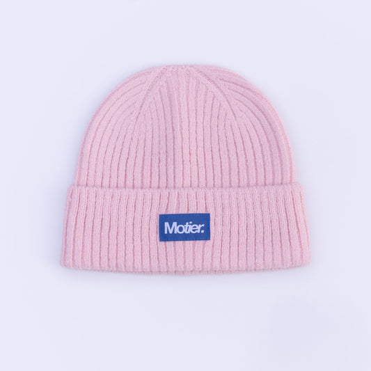 The STC Patch Beanie (Salmon)