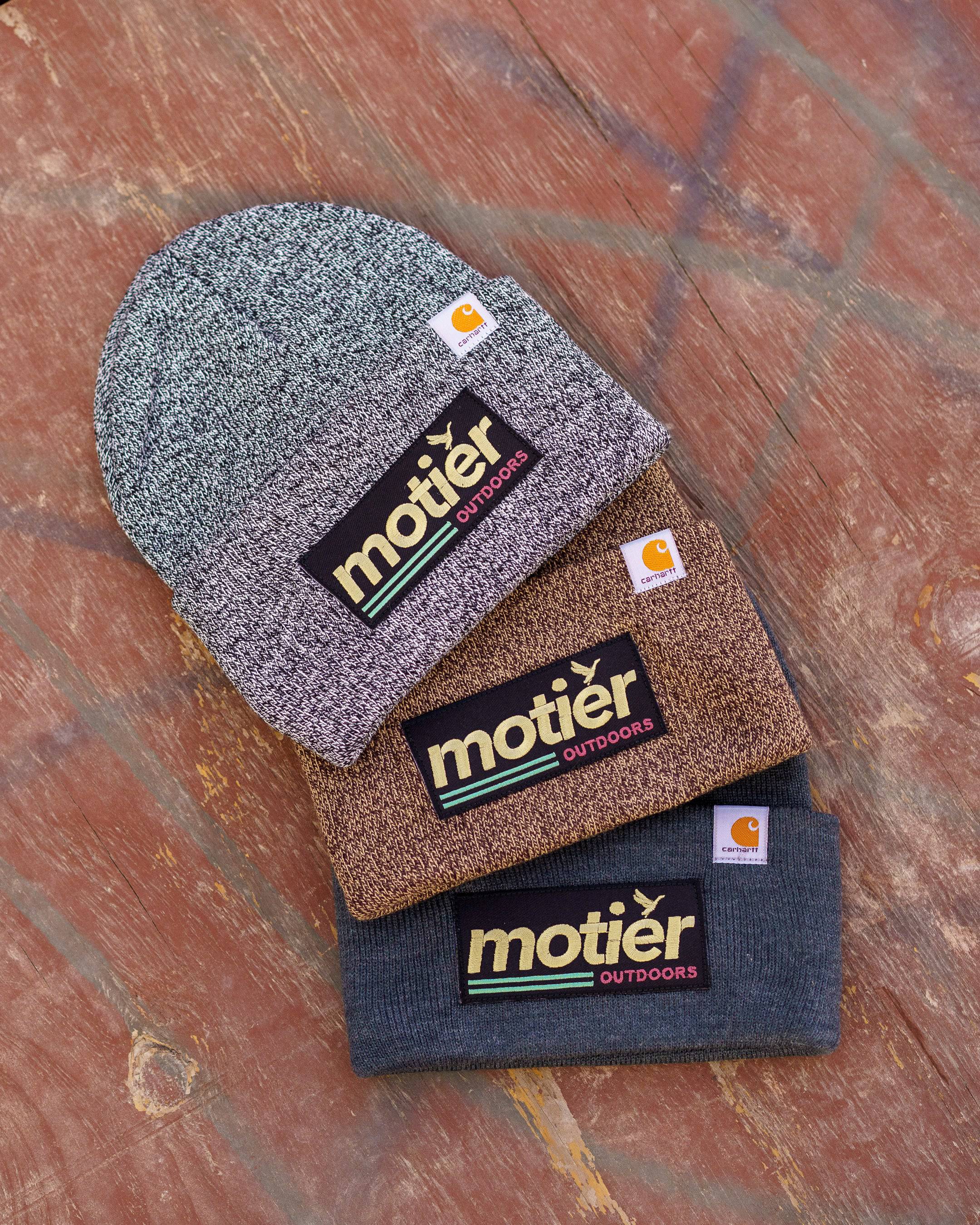 Motier Outdoors Carhartt Beanie (Brownstone) - Motier Lafayette 