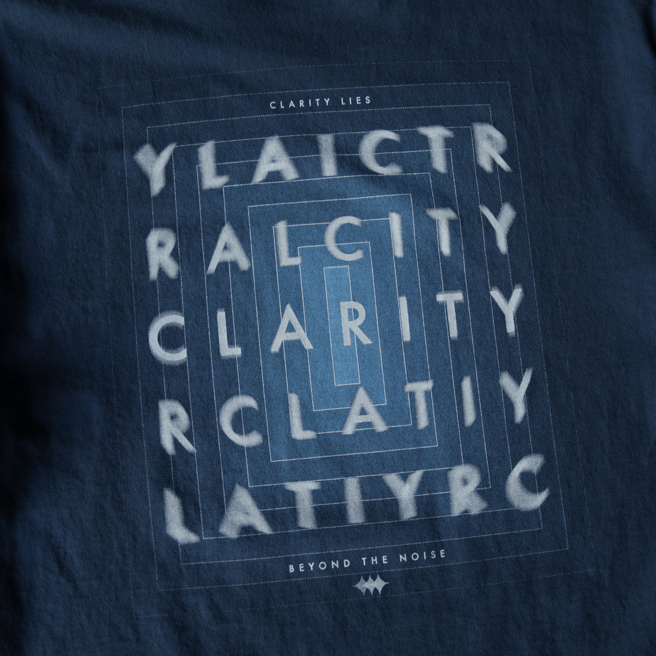 Beyond The Noise Luxe Tee (Vintage Navy) - Motier Lafayette 