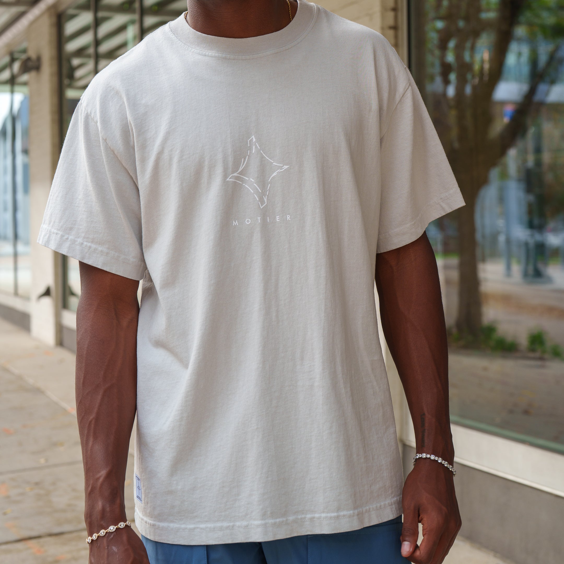 Beyond The Noise Luxe Tee (Cloudrift)