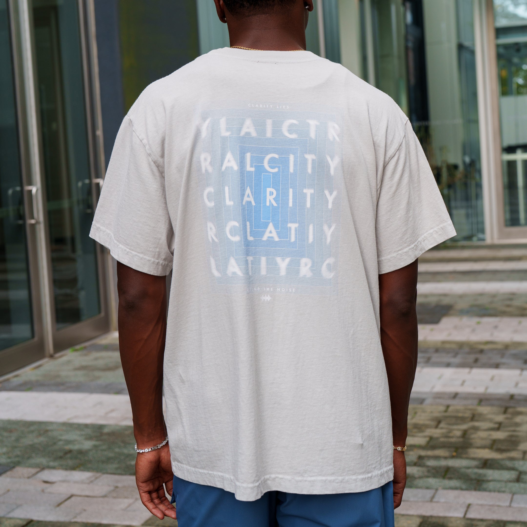 Beyond The Noise Luxe Tee (Cloudrift)