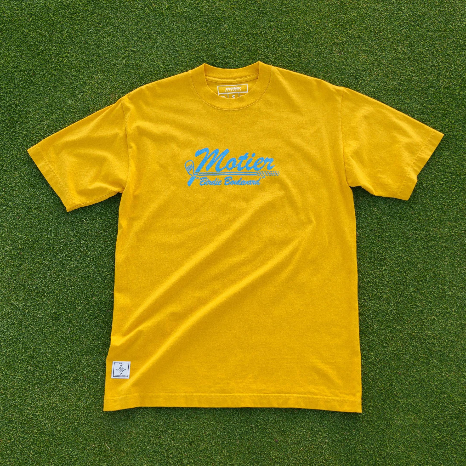 Motier Birdie Boulevard Luxe Tee (Sunny Afternoon) - Motier Lafayette 