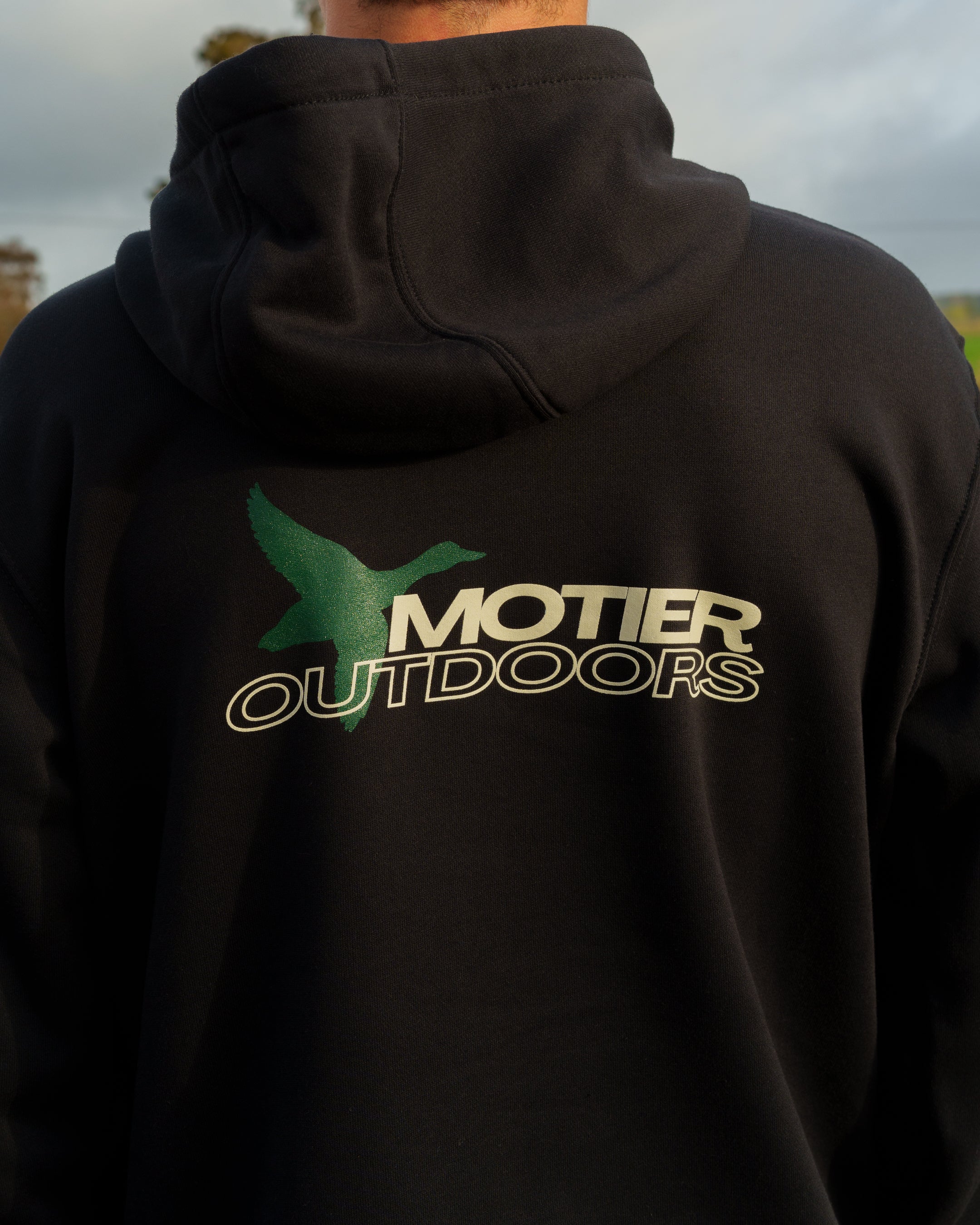 Motier Outdoors Carhartt Hoodie (Black) - Motier Lafayette 