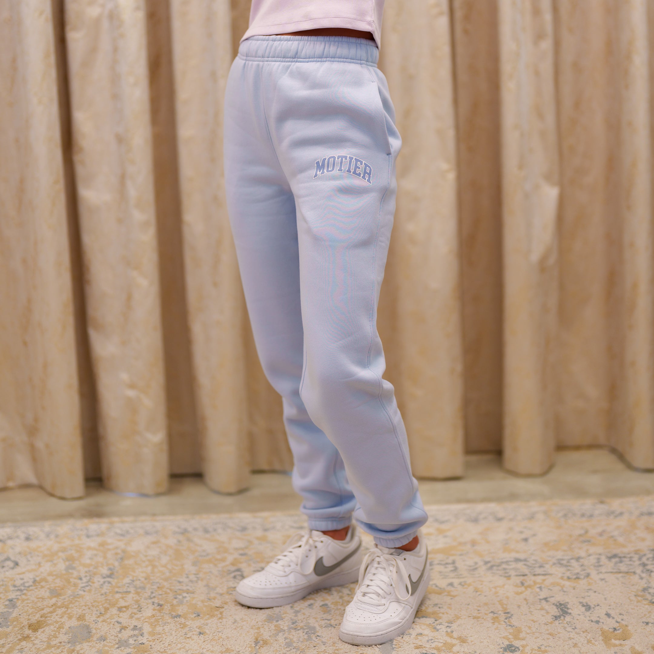 Women's Heritage Luxe Sweatpants (Powder Blue)