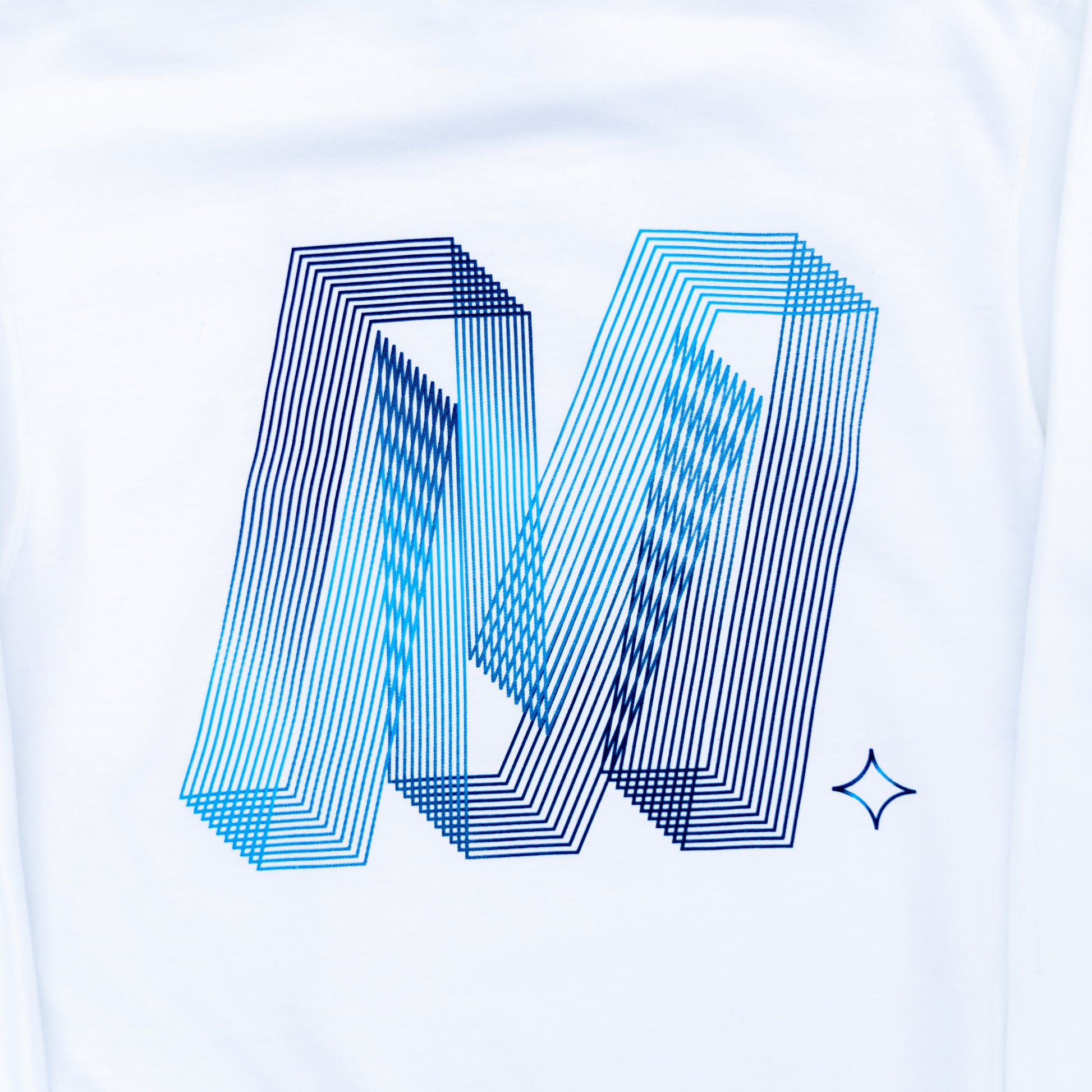 The Blur Holographic Hoodie (white) - Motier Lafayette 