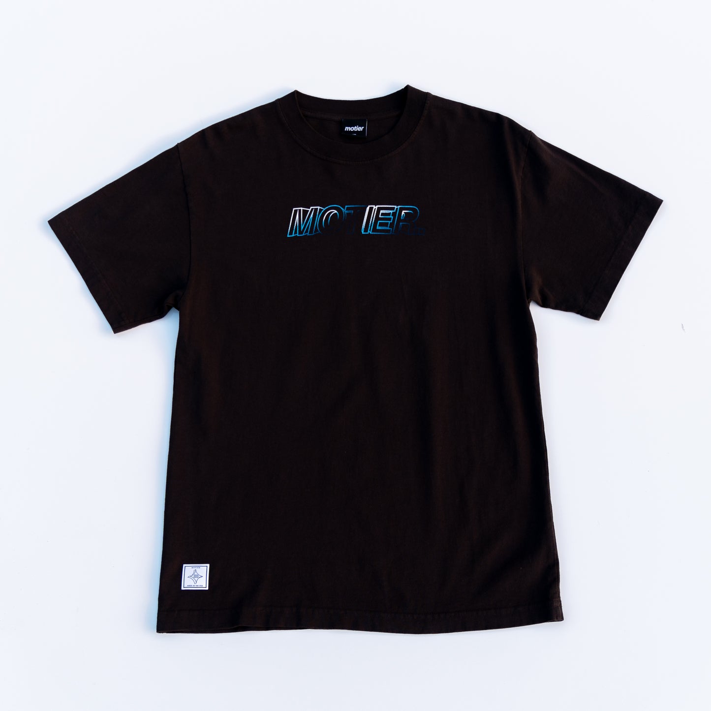 The Blurr Holographic Luxe Tee (Black Gradient) - Motier Lafayette 