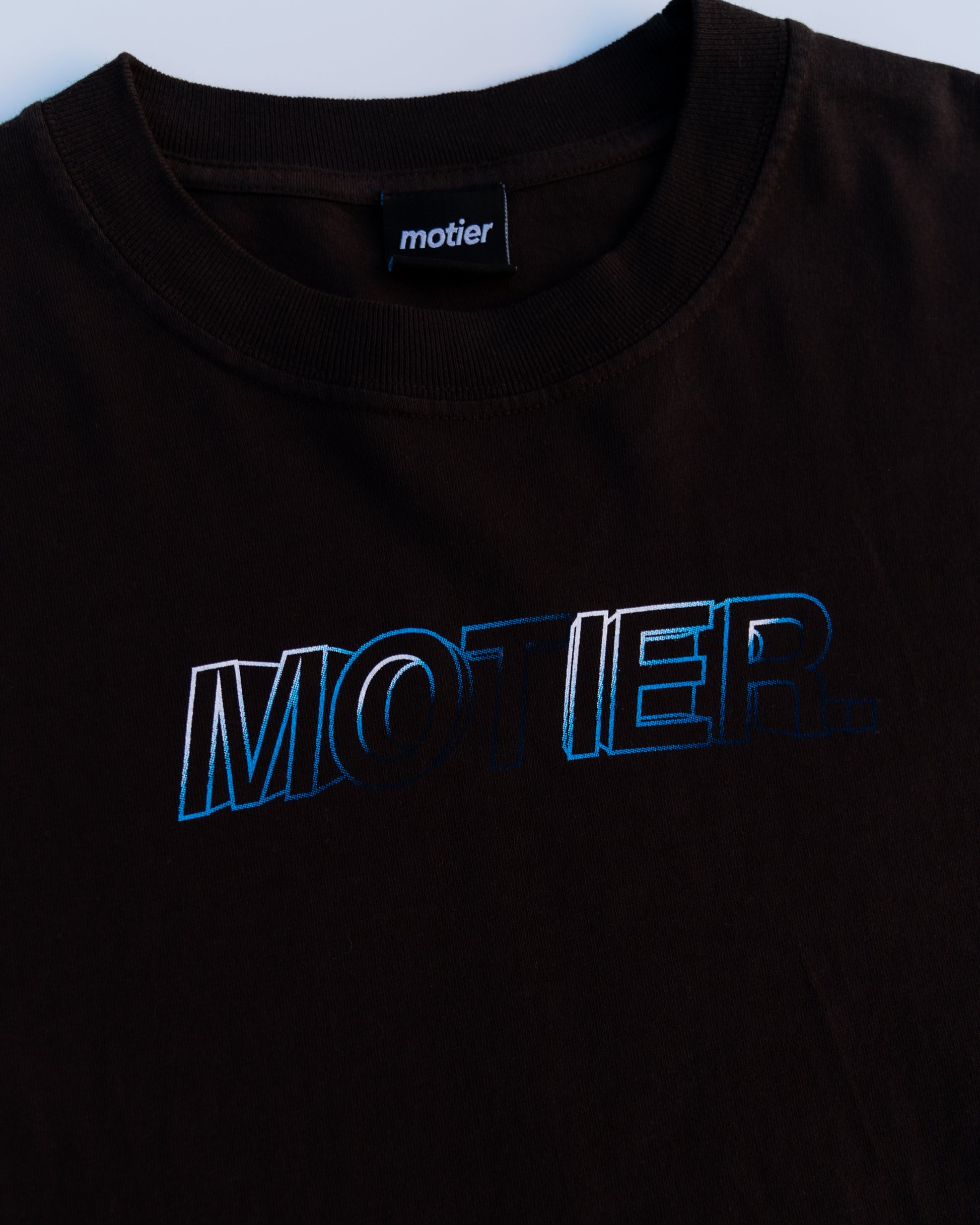 The Blurr Holographic Luxe Tee (Black Gradient) - Motier Lafayette 
