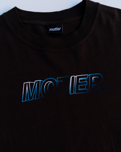 The Blurr Holographic Luxe Tee (Black Gradient) - Motier Lafayette 