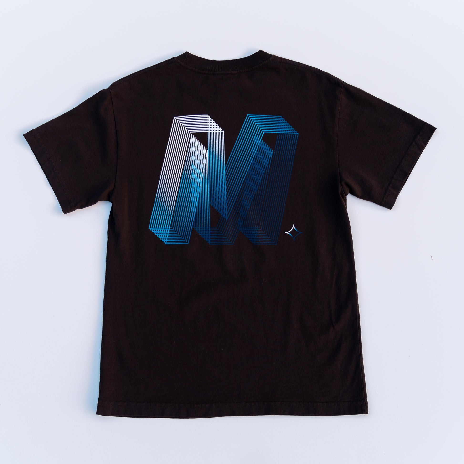 The Blurr Holographic Luxe Tee (Black Gradient) - Motier Lafayette 