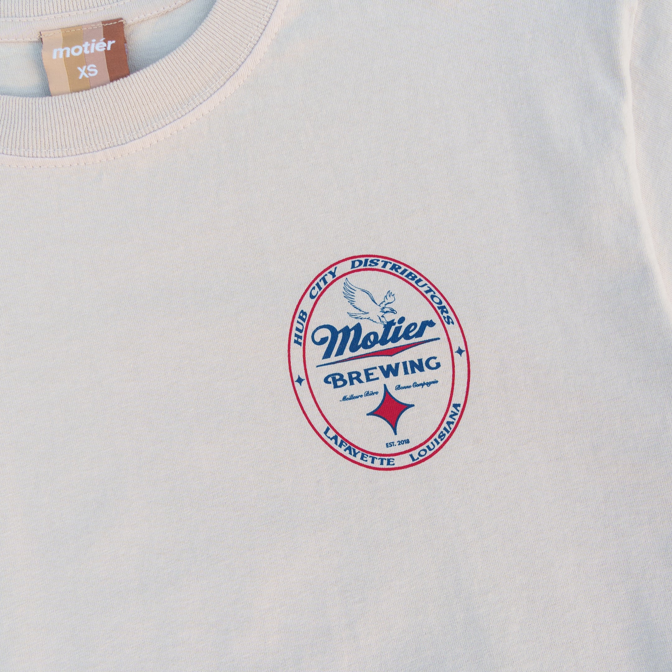 The Brewery Luxe Premium Tee (Frost) - Motier Lafayette 