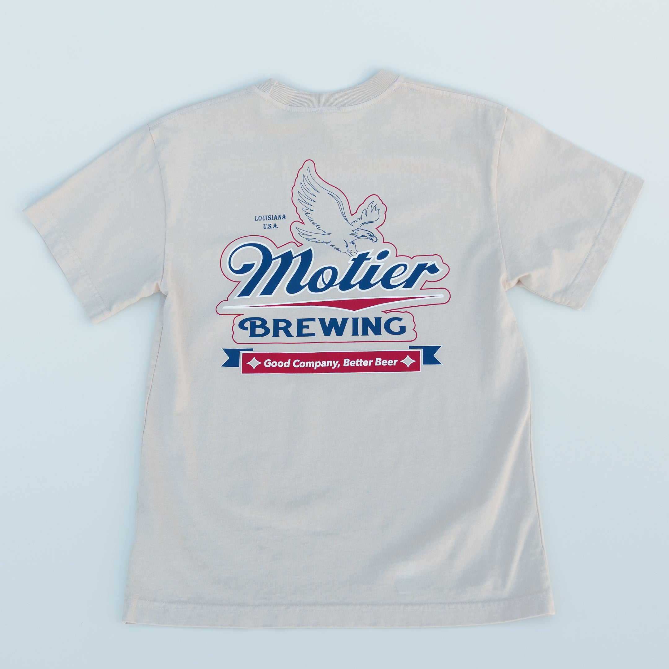 The Brewery Luxe Premium Tee (Frost) - Motier Lafayette 