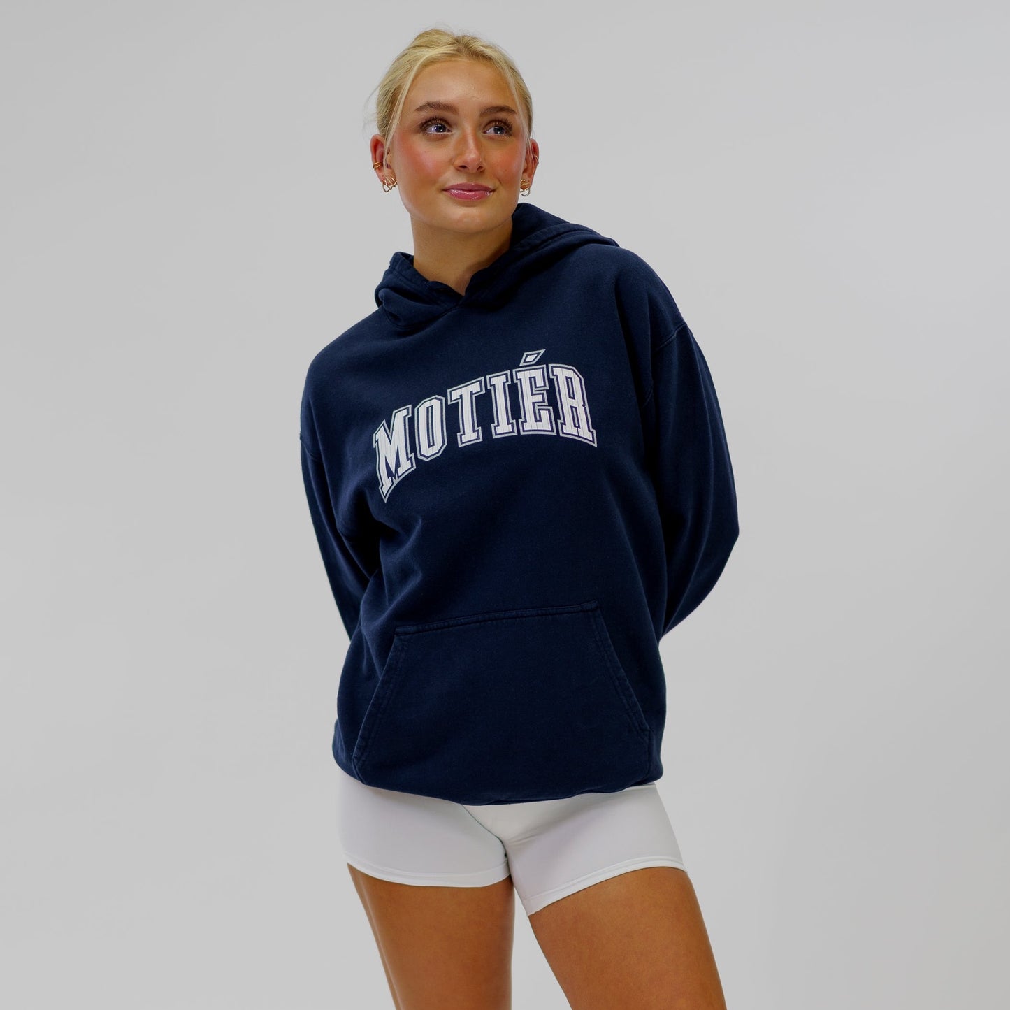 The University Garment Dyed Hoodie (Navy)