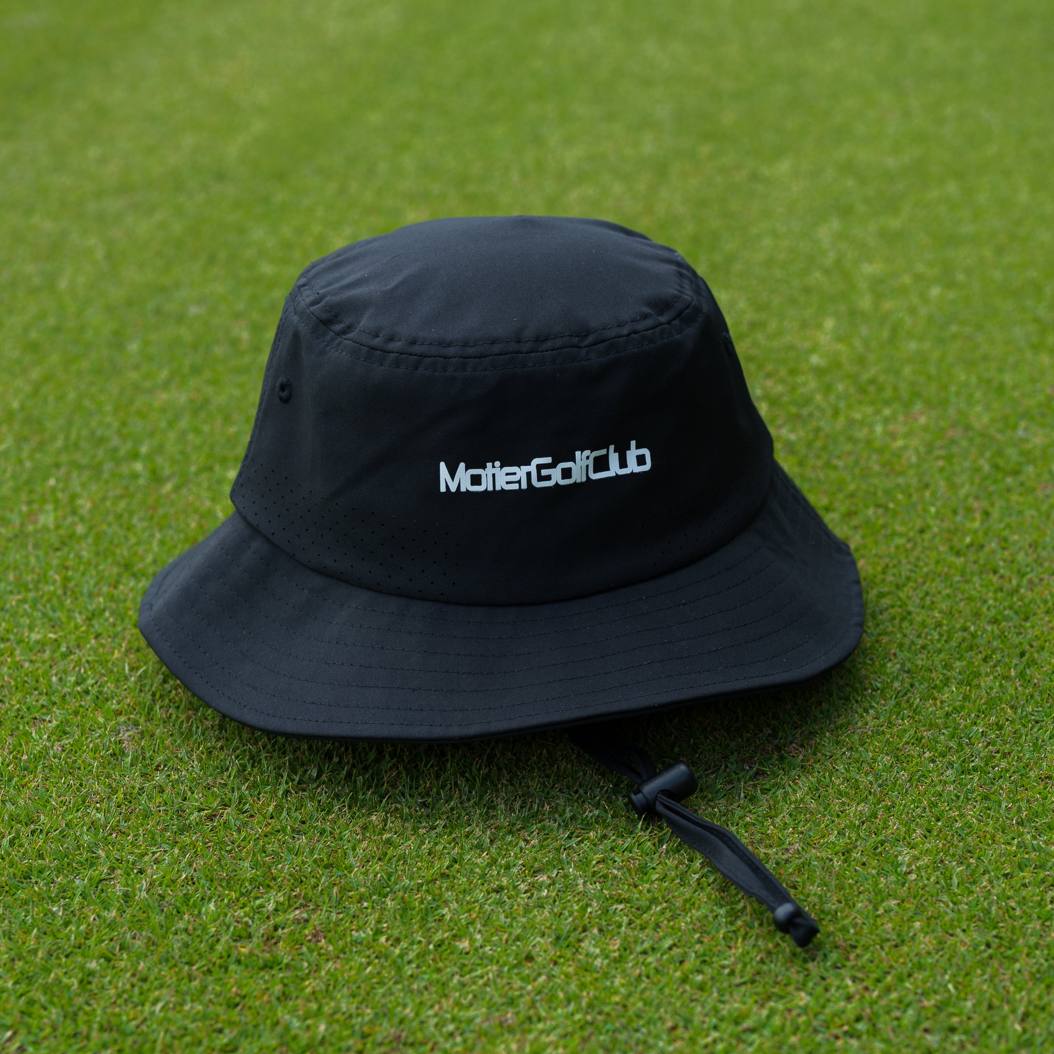 The Motier Tour Performance Bucket Hat (Black)
