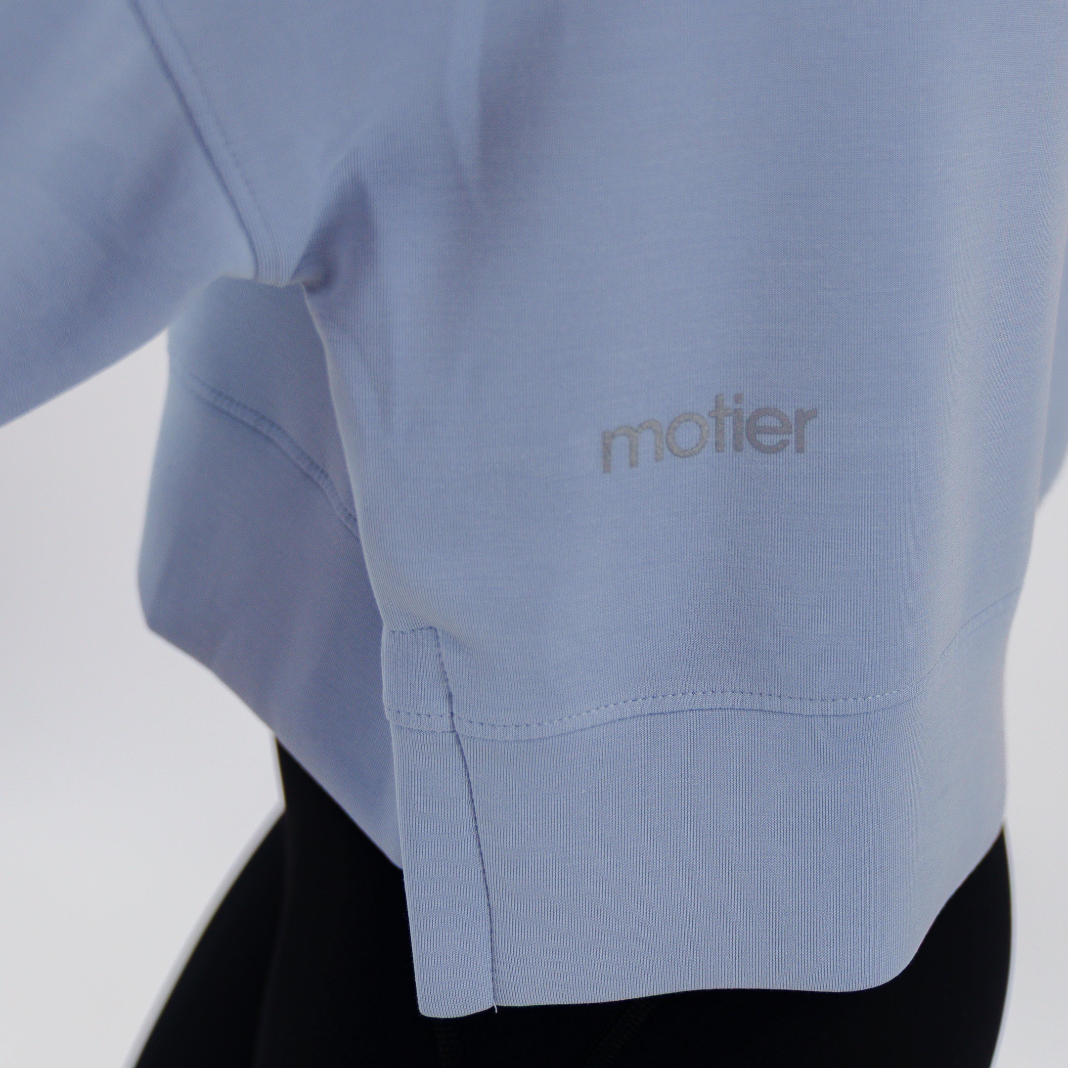 Buttersoft Oversized Crop Hoodie (Skyway)