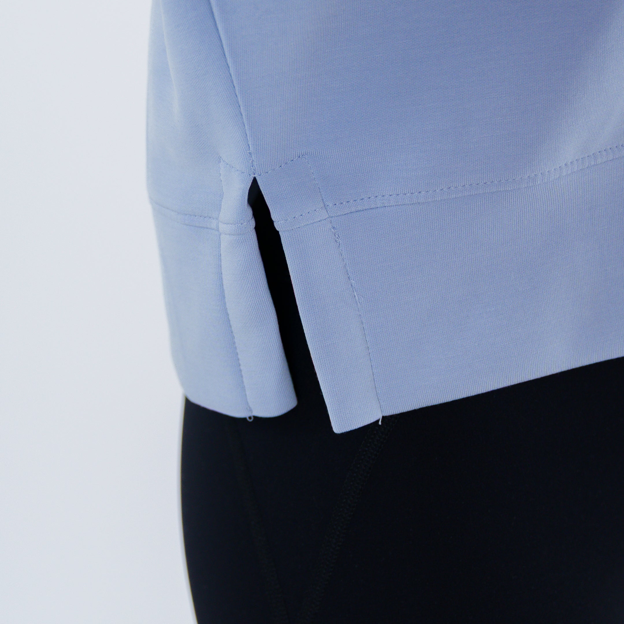 Buttersoft Oversized Crop Hoodie (Skyway)