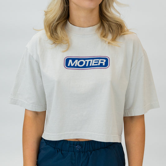 Capsule Oversized Luxe Crop (Cement) - Motier Lafayette 